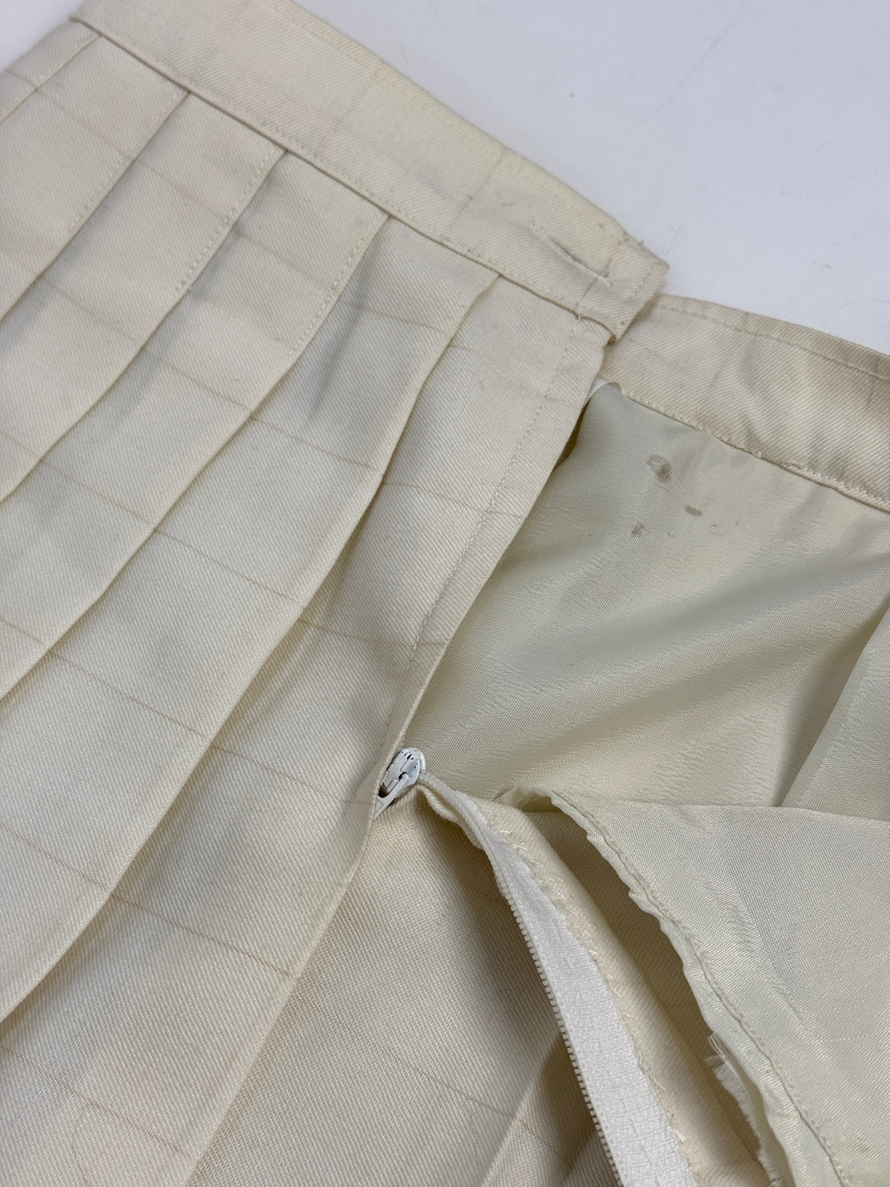 Gonna midi a pieghe anni ’70