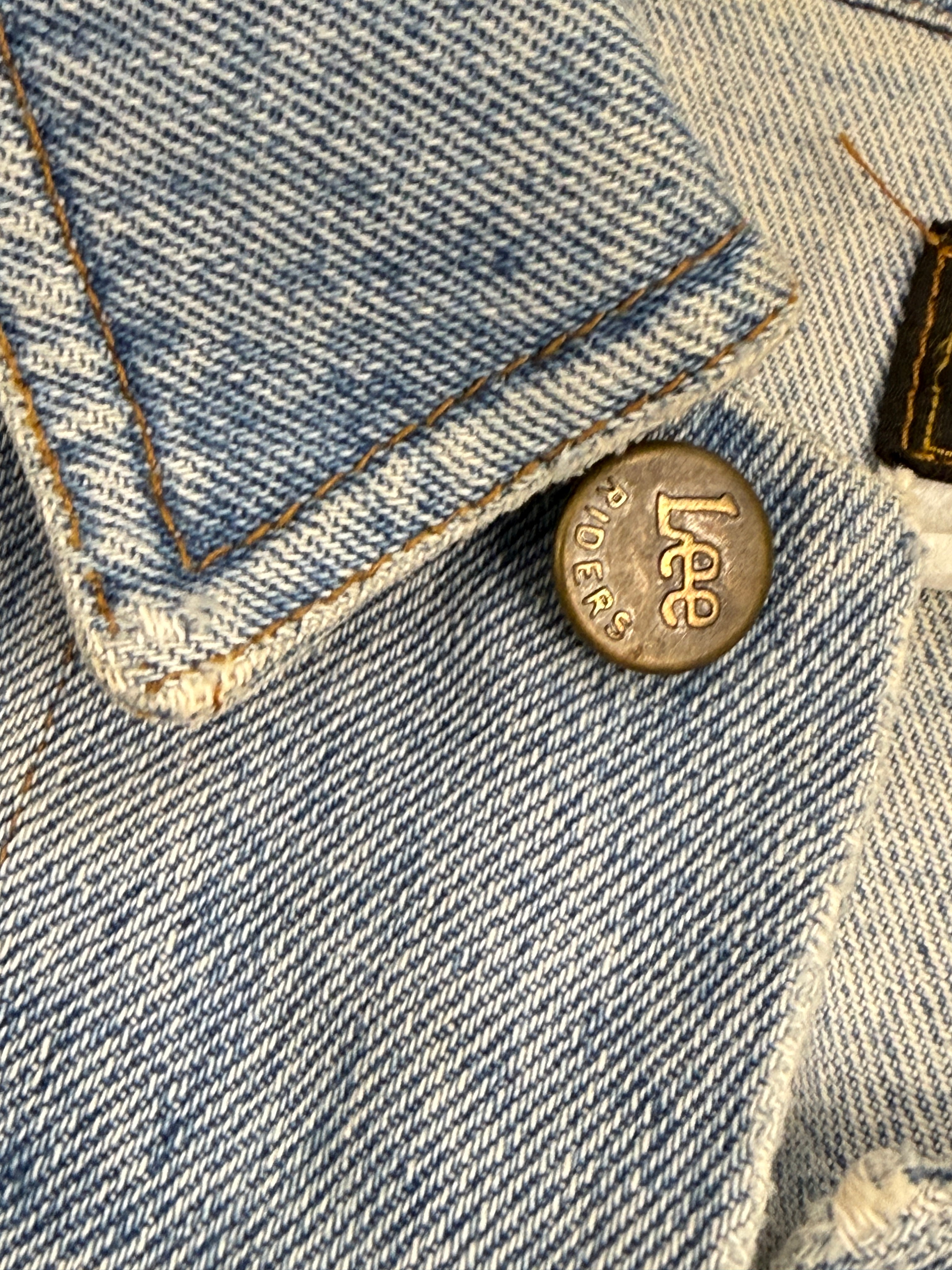 Vintage Lee Riders denim jacket Cropped - USA