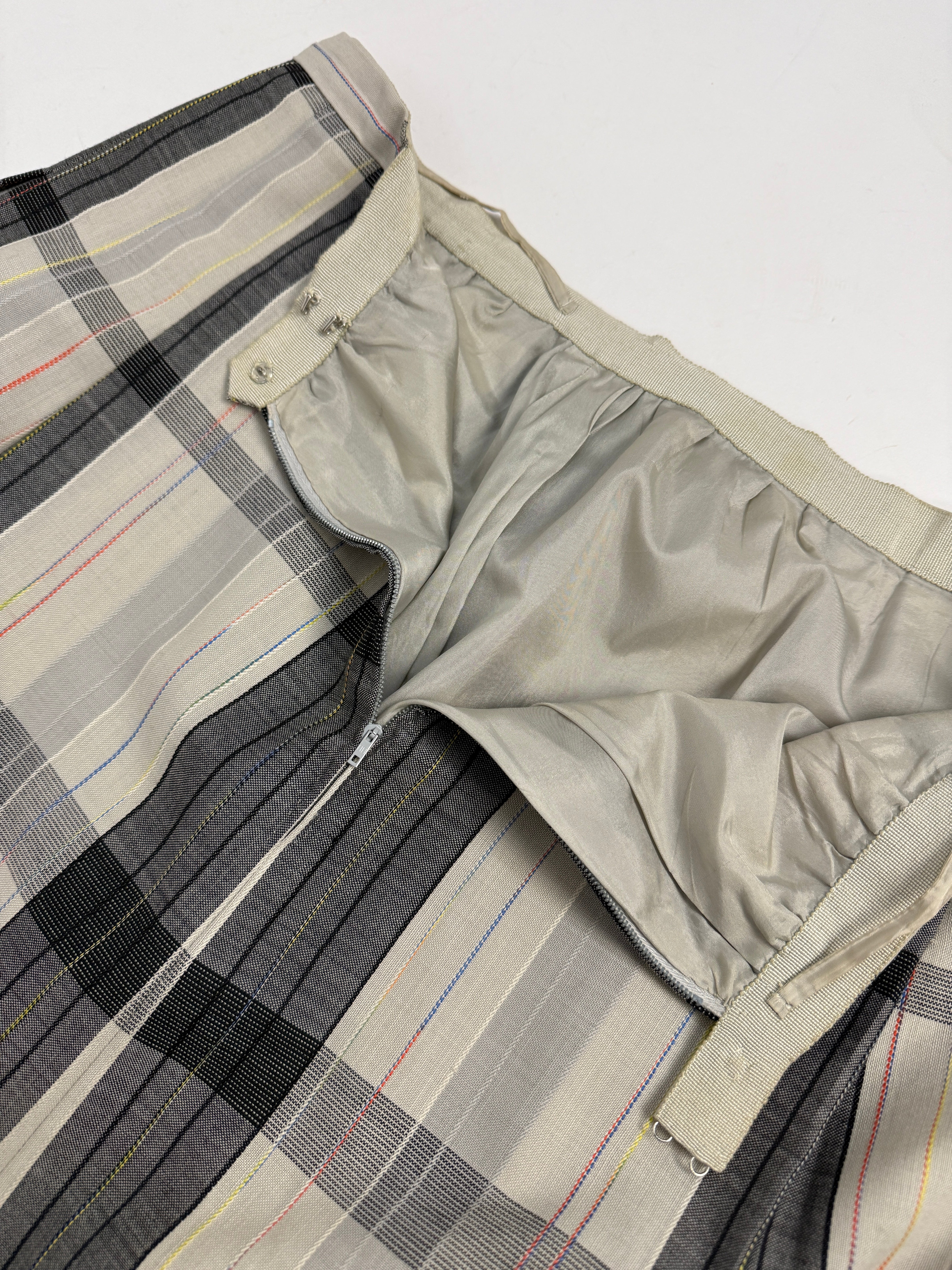 Gonna a ruota sartoriale anni '70