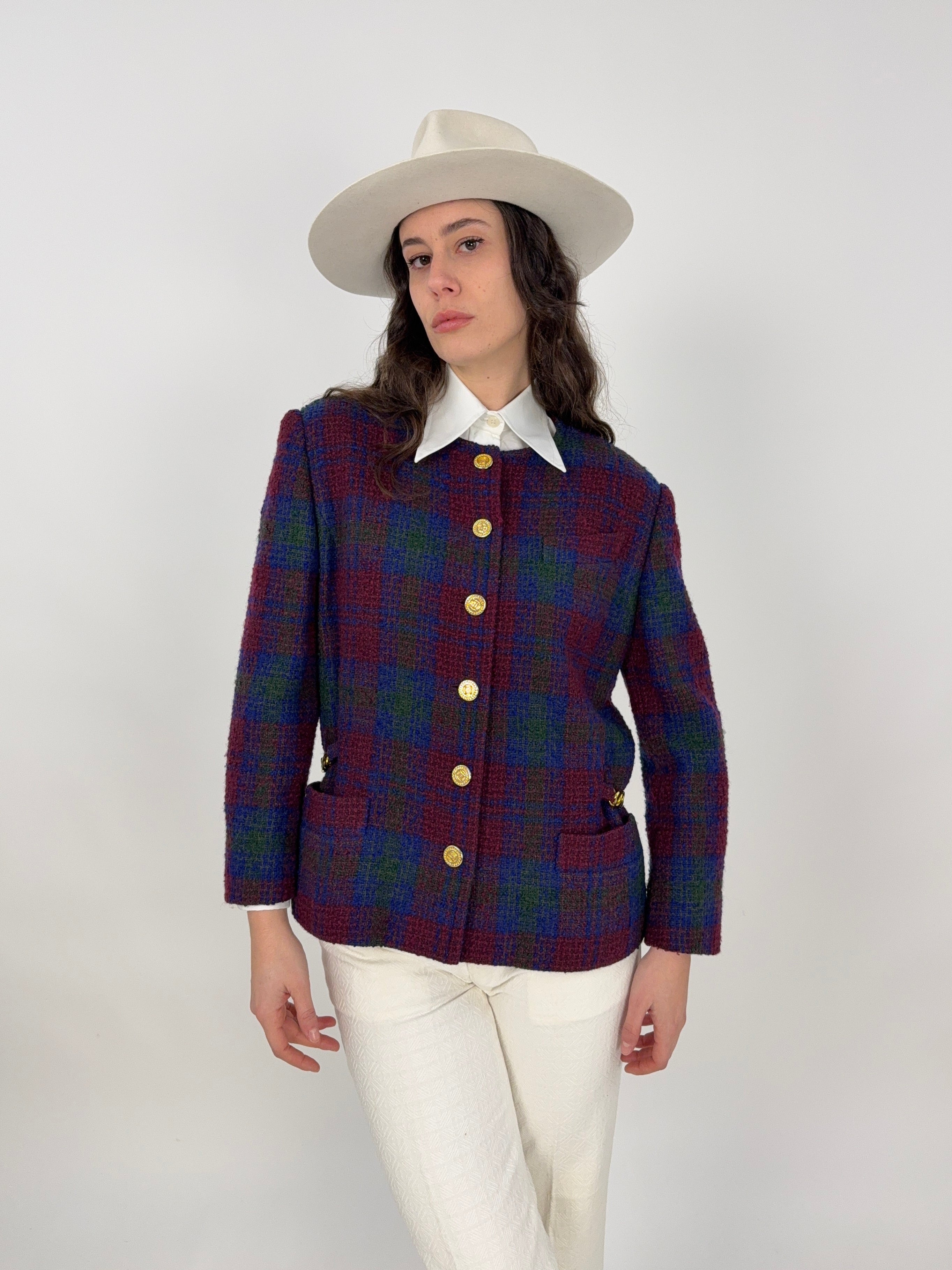 guacca-celine-paris-tweed-check