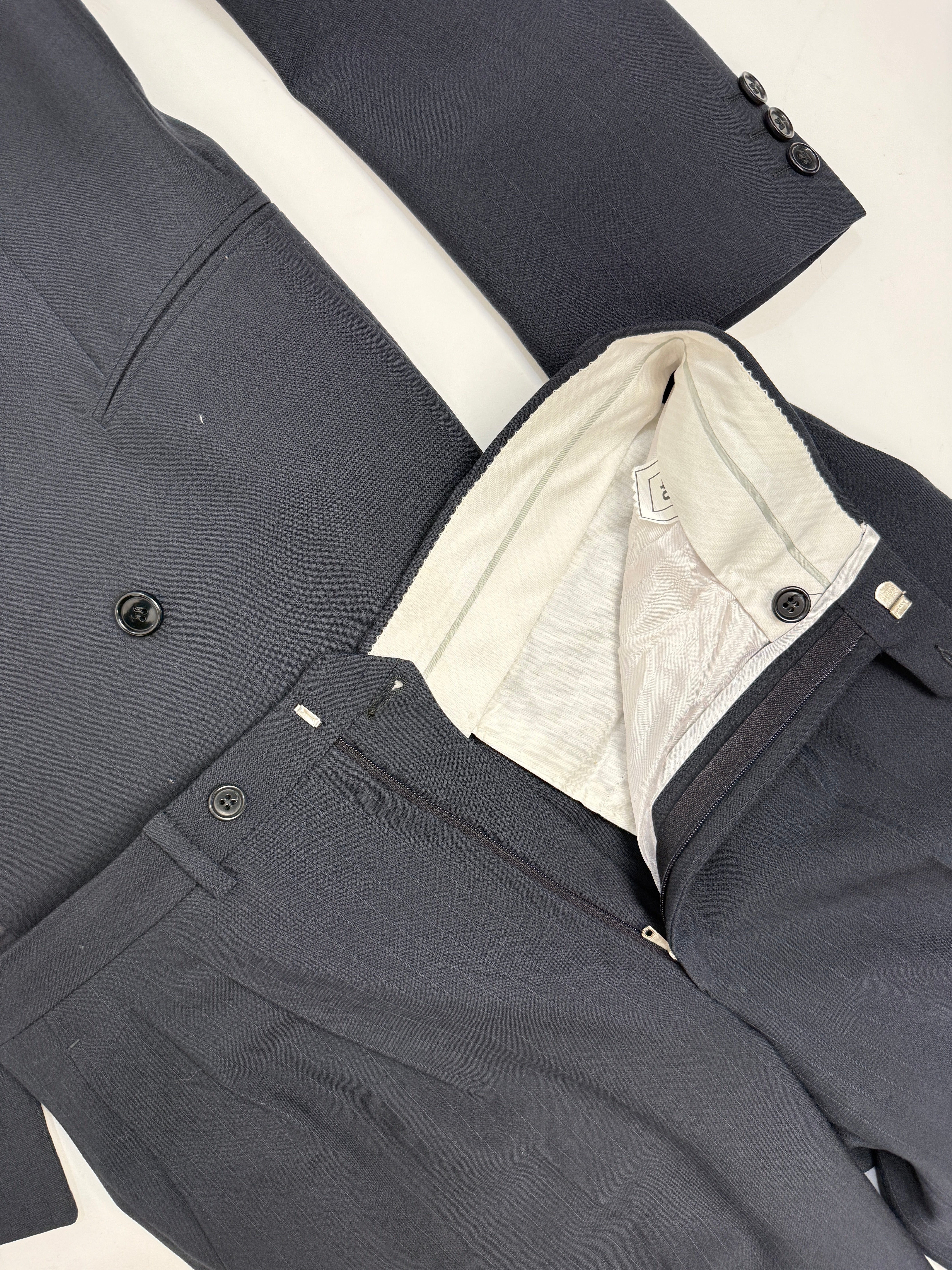 Completo Corneliani in lana gessata