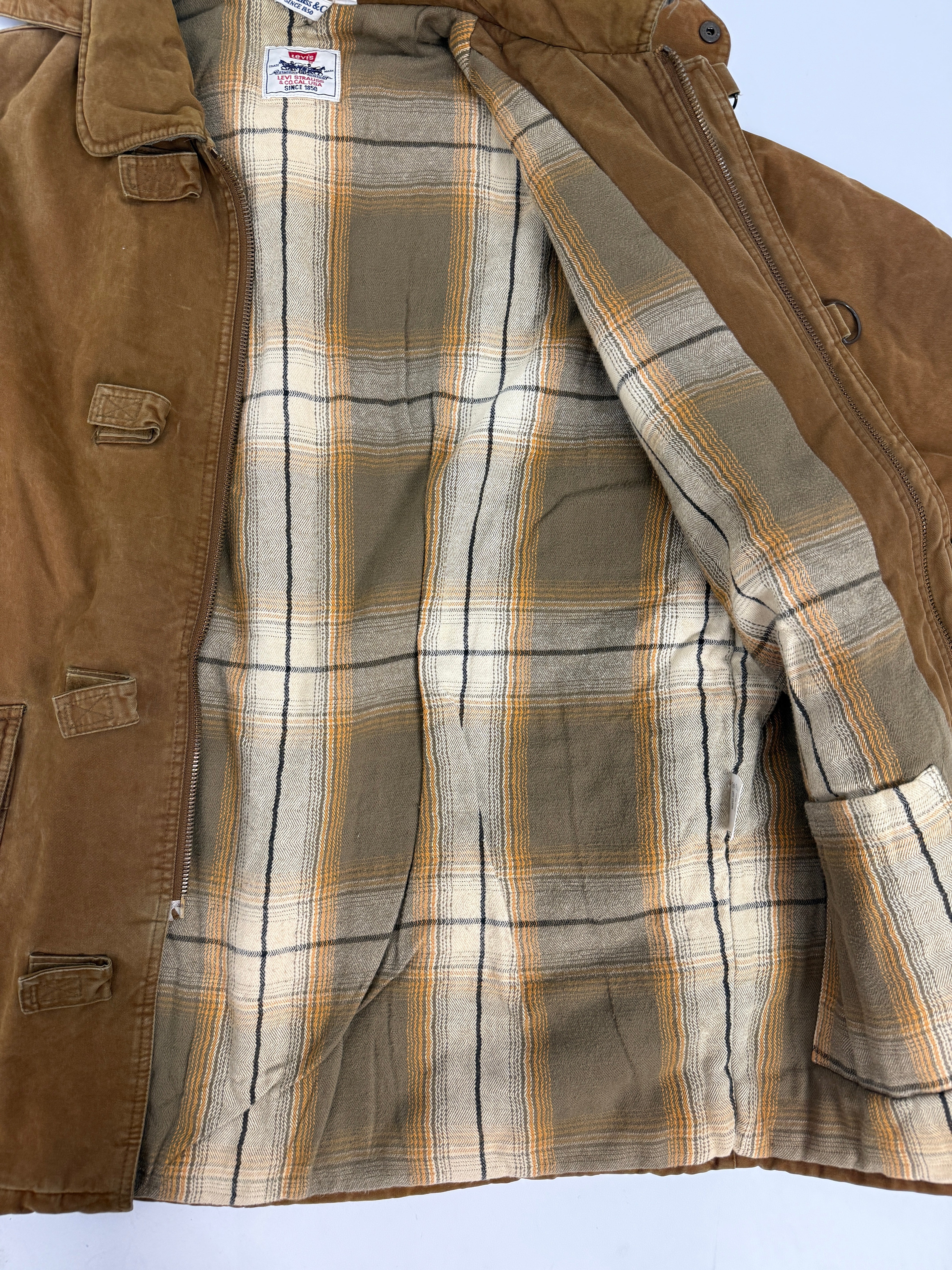 Giaccone Levi's Fireman Coat Canvas Anni '80 - Taglia XL