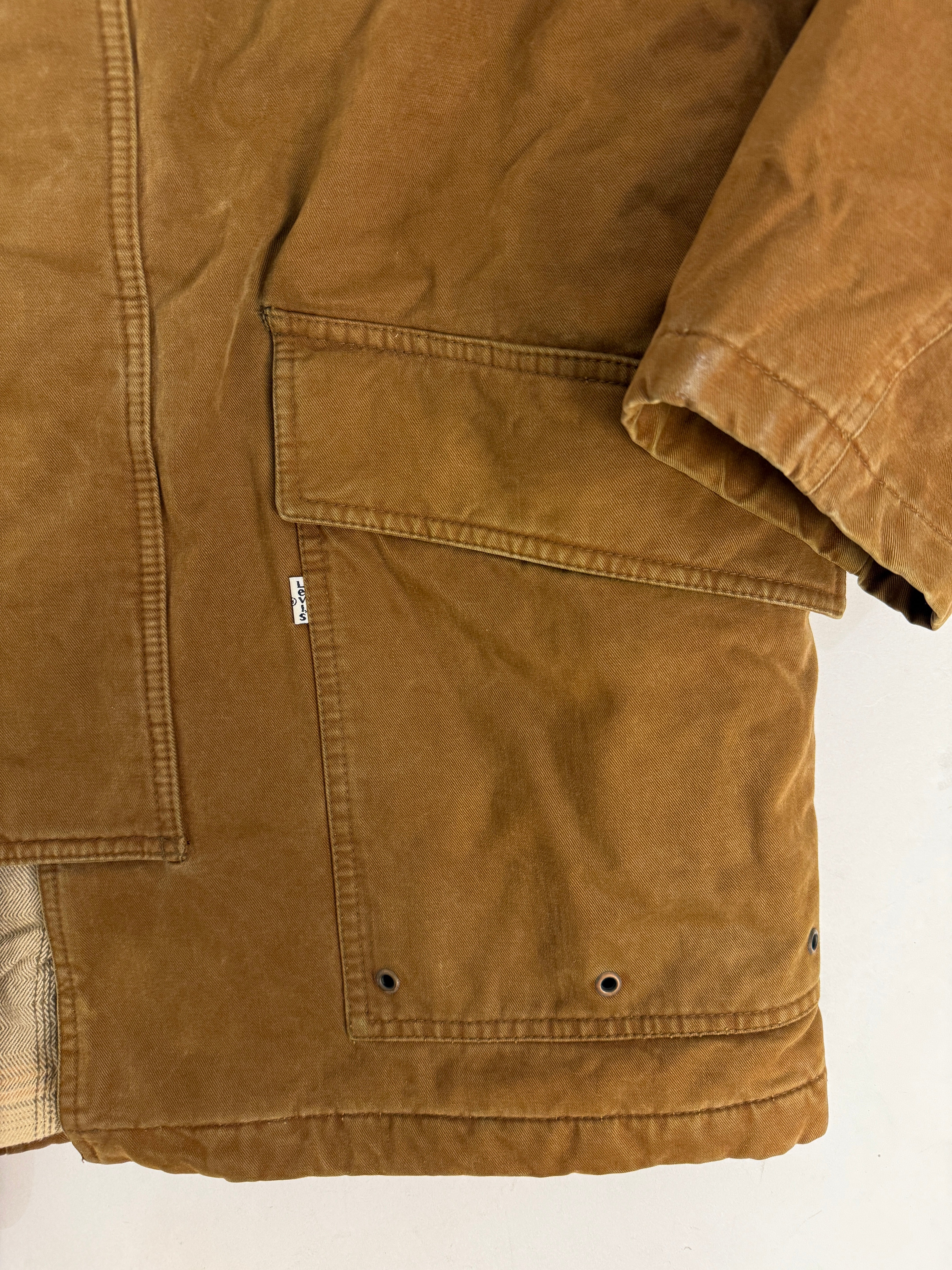 Giaccone Levi's Fireman Coat Canvas Anni '80 - Taglia XL