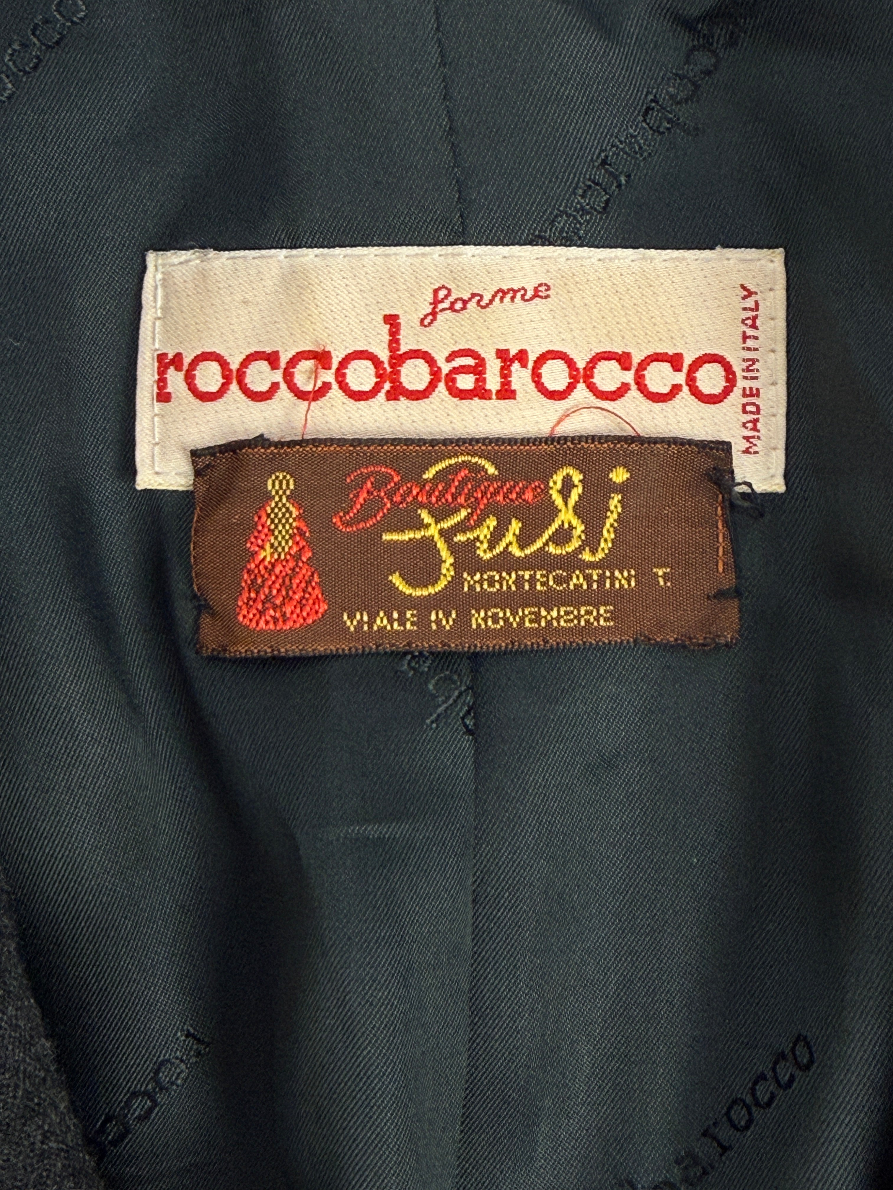 Roccobarocco - Blazer vintage doppiopetto