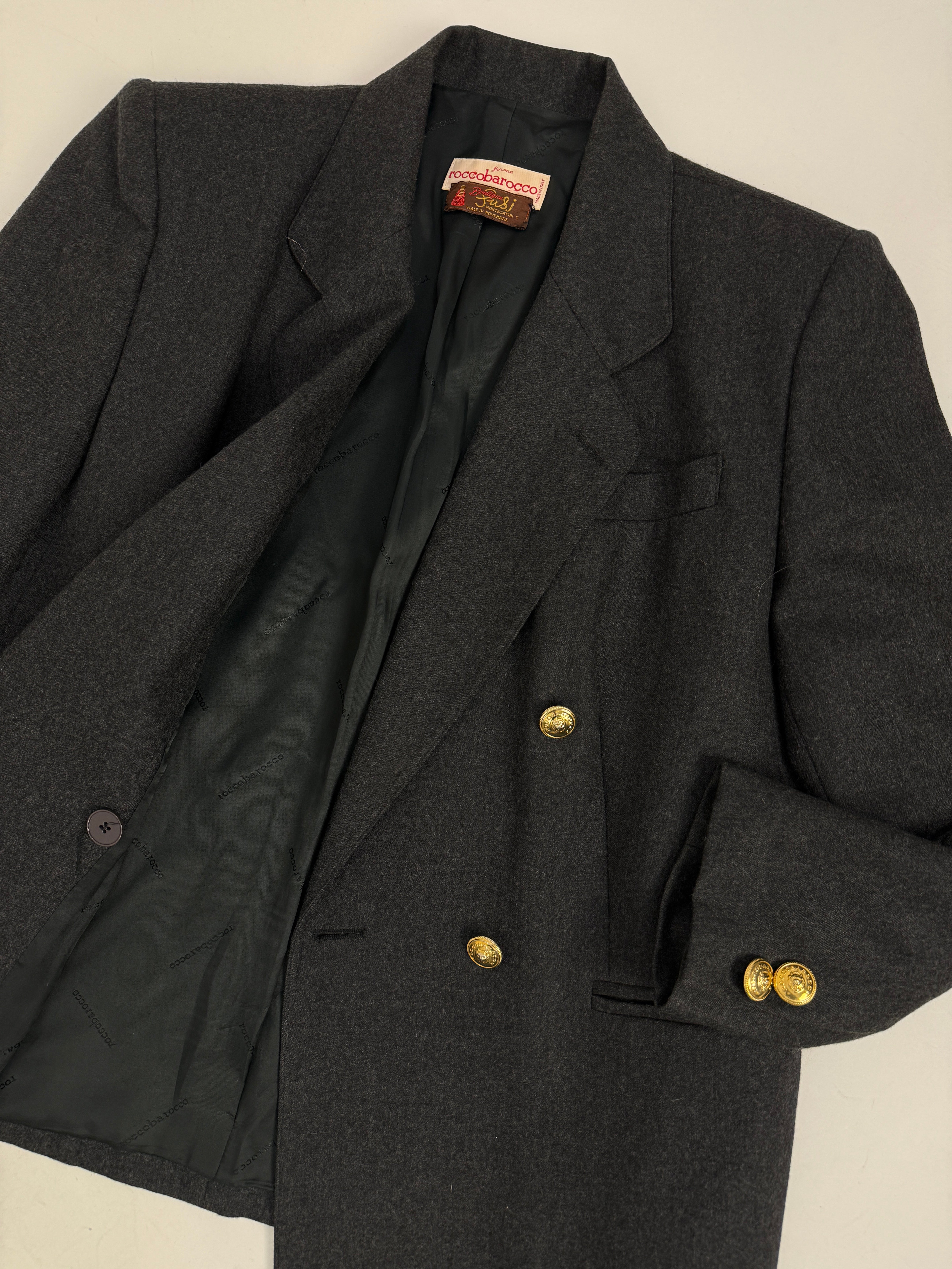 Roccobarocco - Blazer vintage doppiopetto
