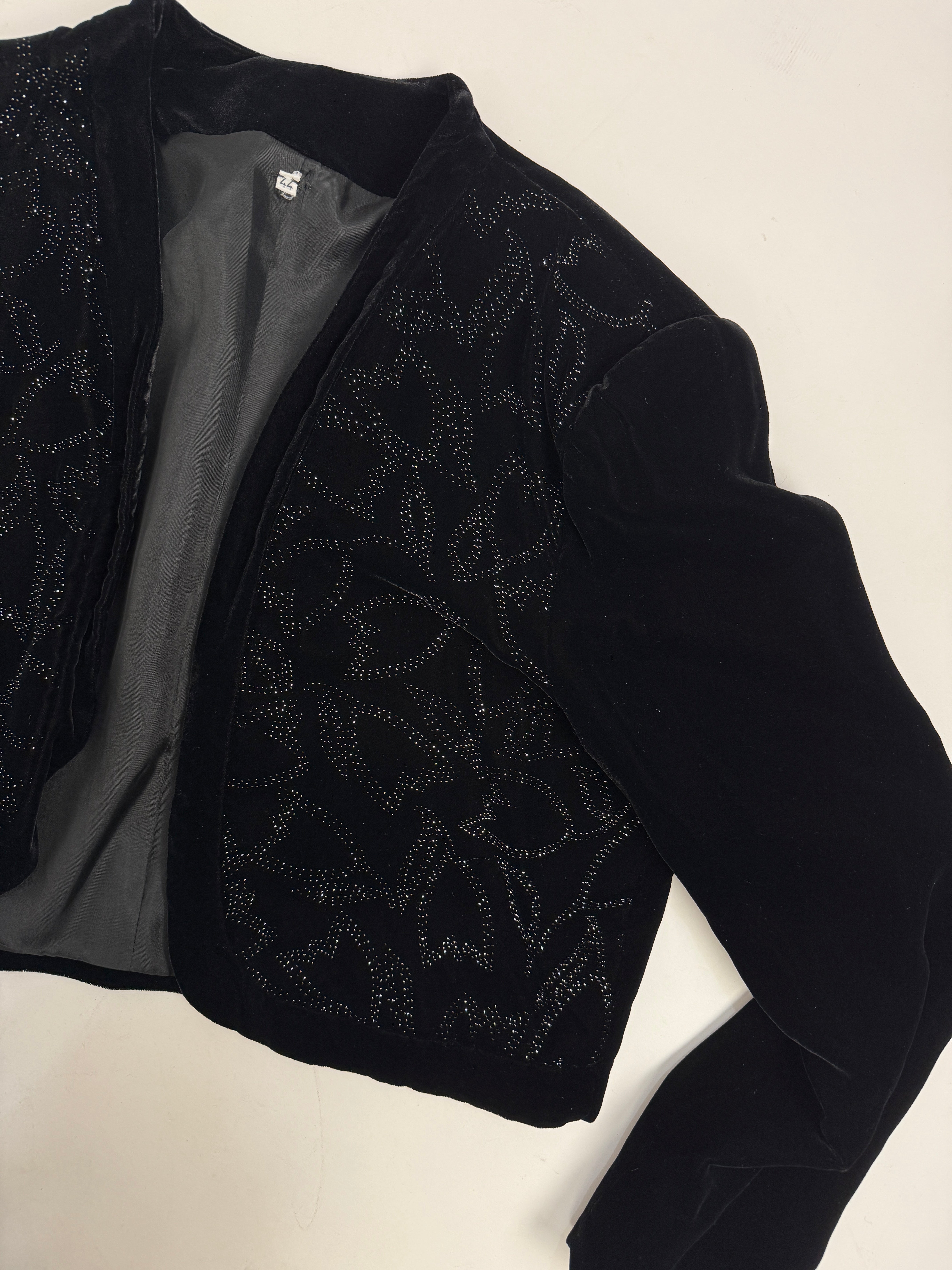 Giacca Bolero in velluto