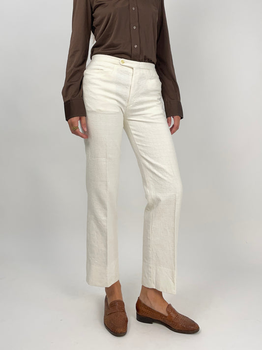 pantaloni-sartriali-anni-60-in-cotone-bianco-da-donna