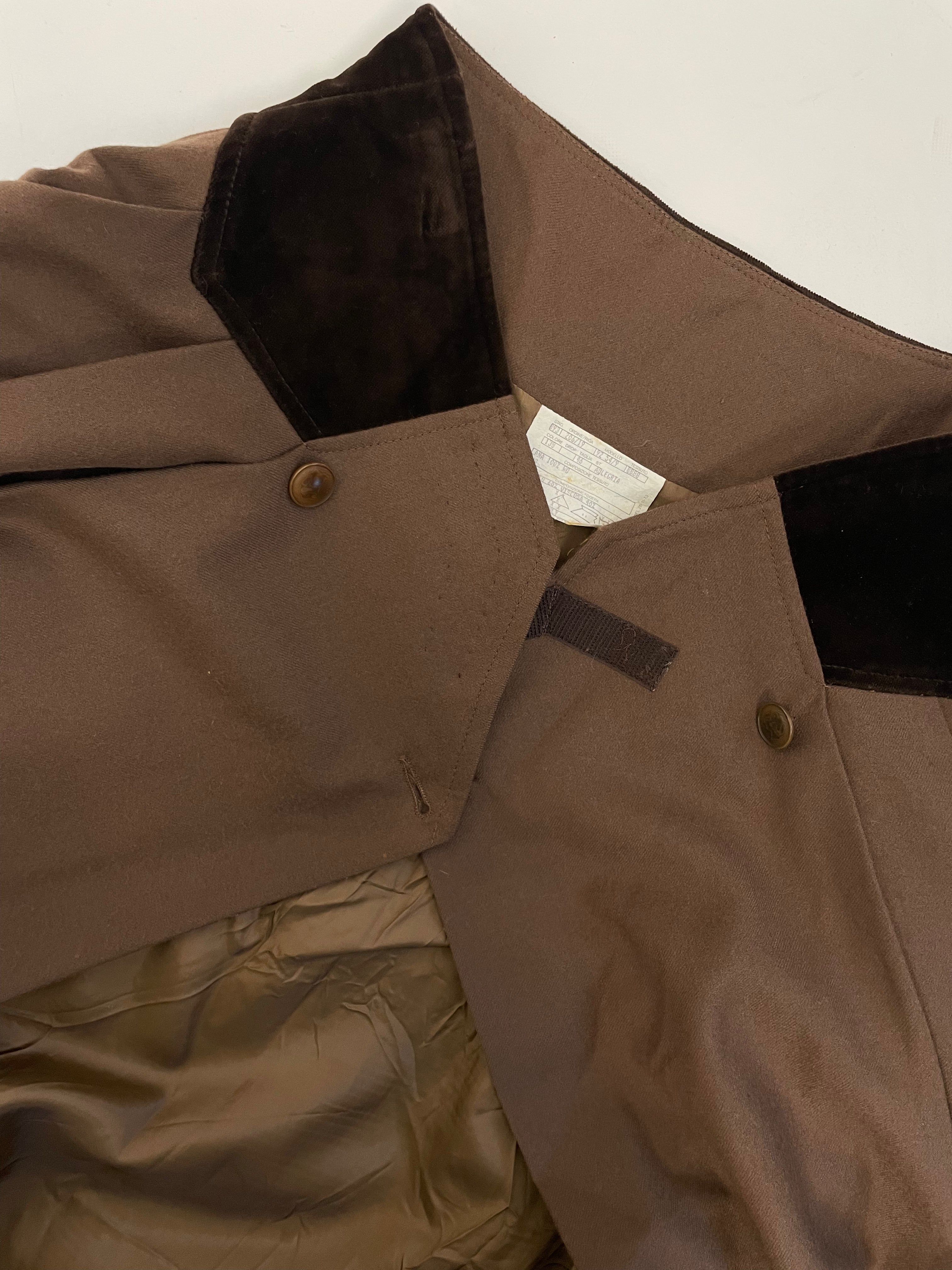 Gonna lunga in lana anni '70