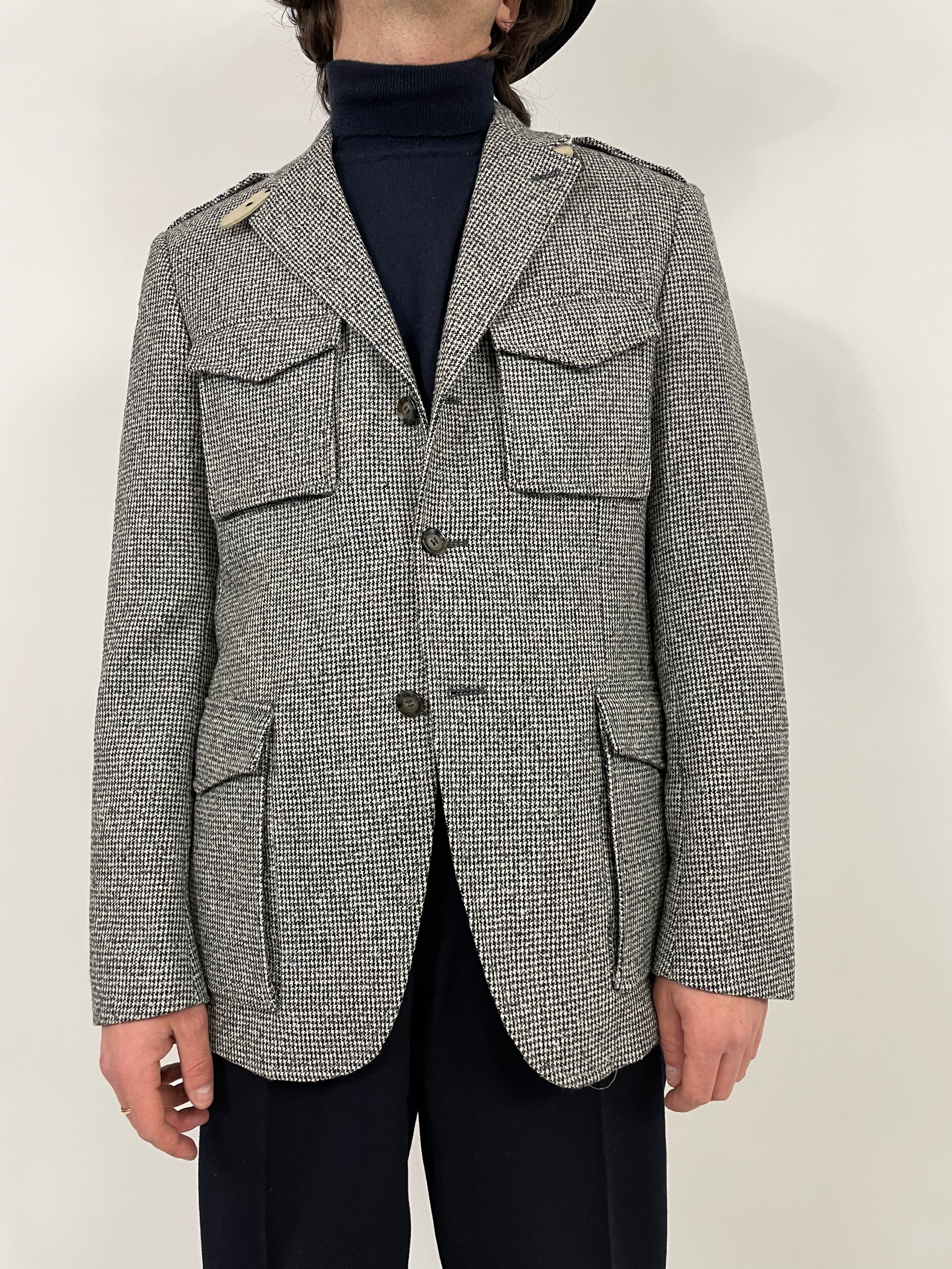 Giacca Sartoriale lana pied de poule