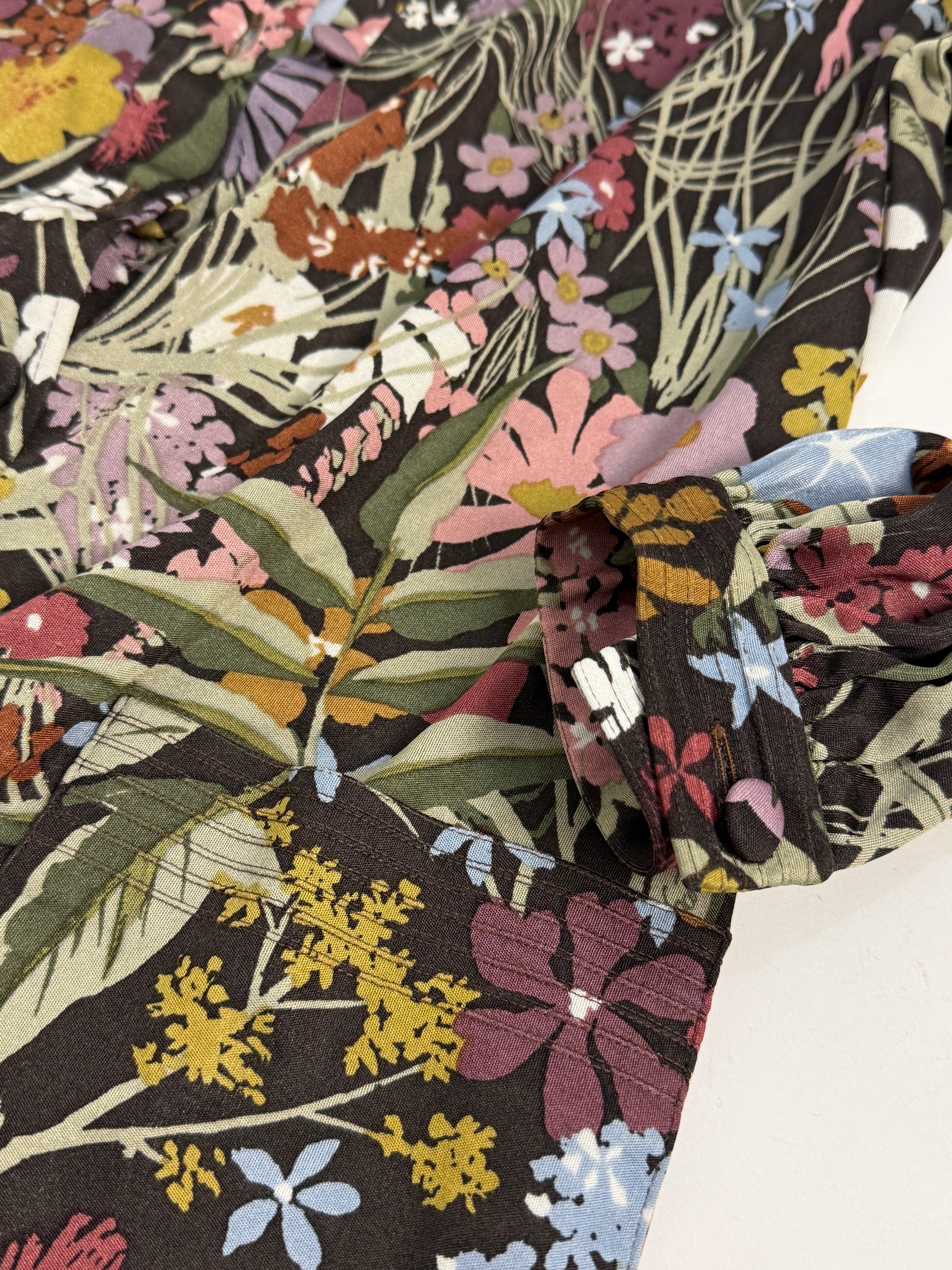 Abito chemisier midi anni '70