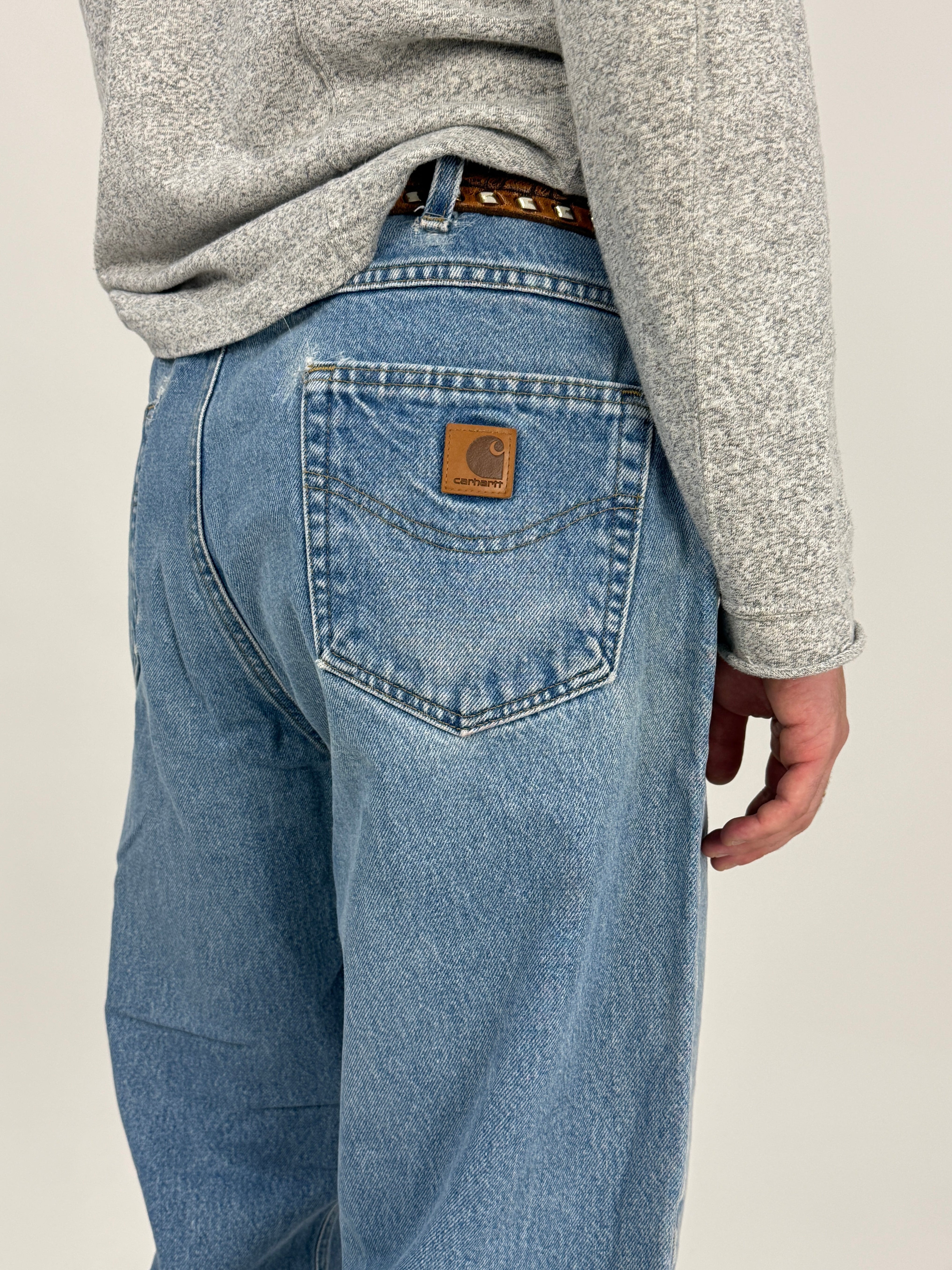 Jeans Carhartt Relaxed Fit Denim Stone Wash - 38x32