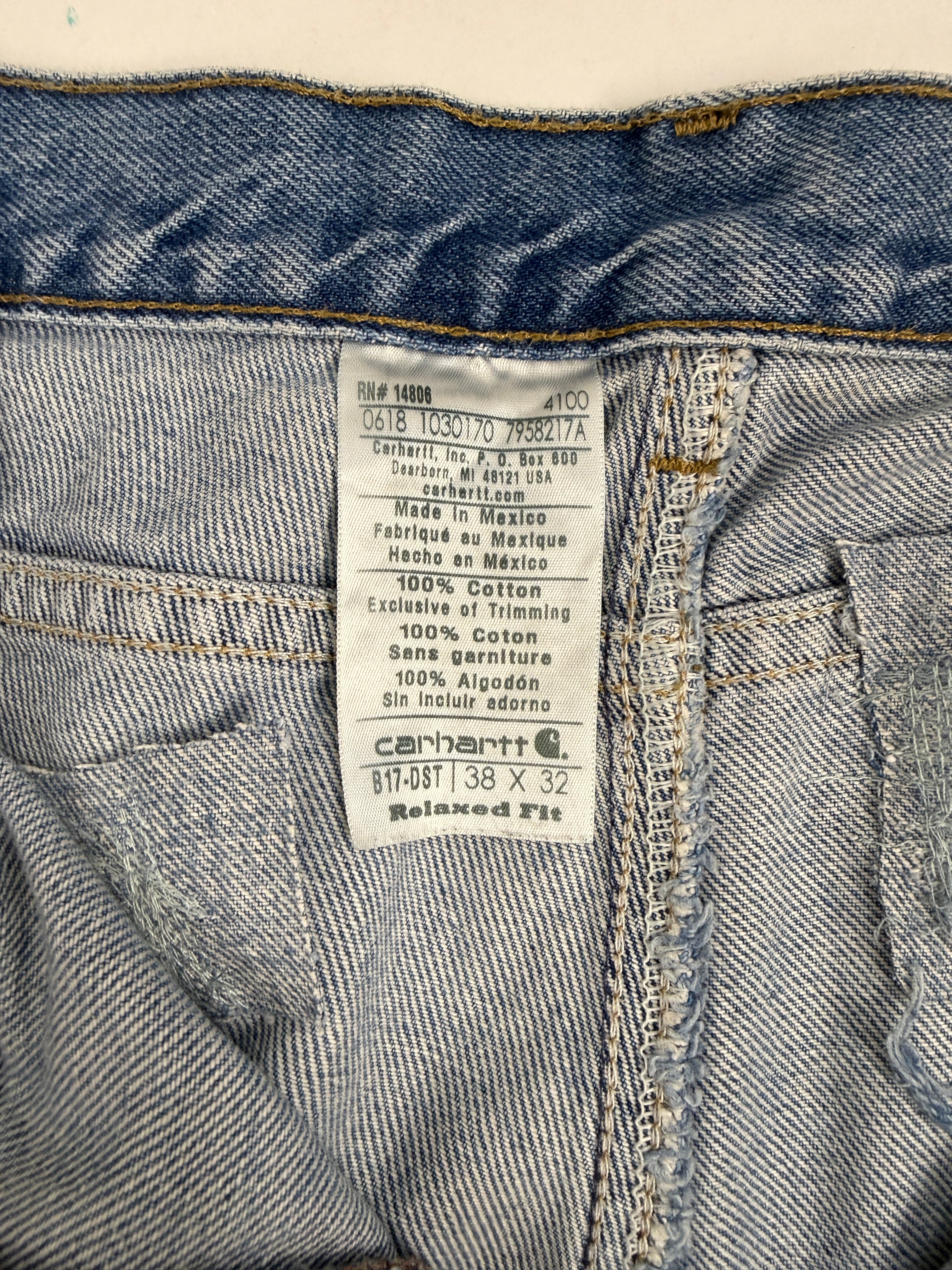 Jeans Carhartt Relaxed Fit Denim Stone Wash - 38x32
