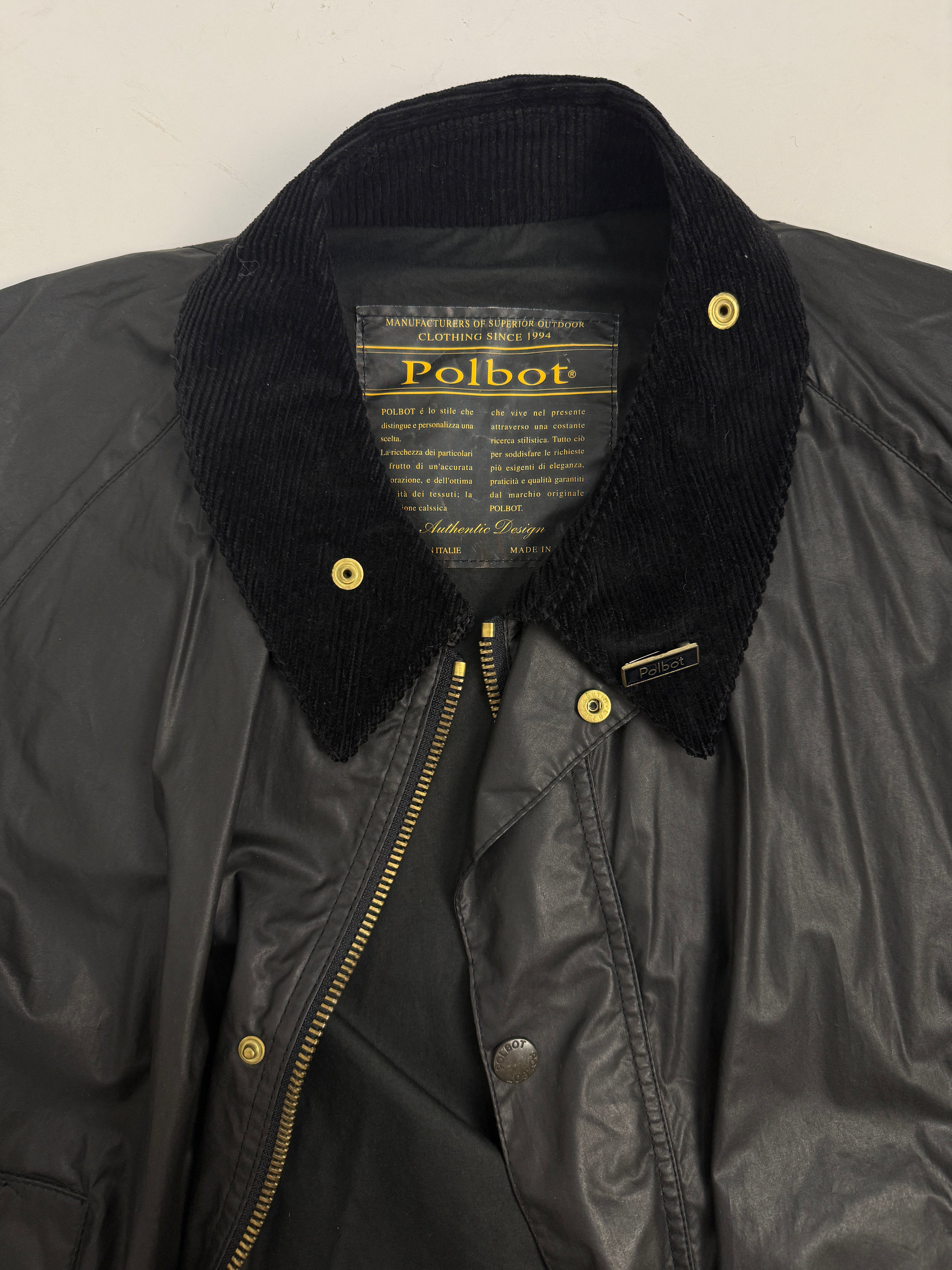 Giacca Cerata Vintage Polbot - Taglia XL