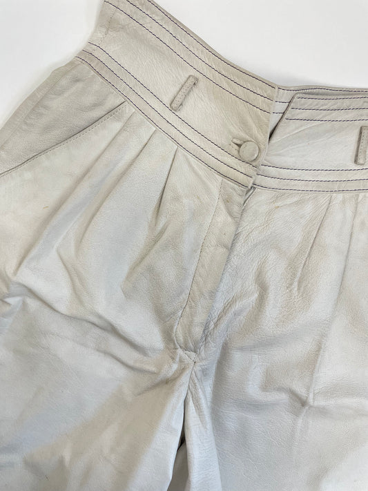 Bermuda in vera pelle anni '70