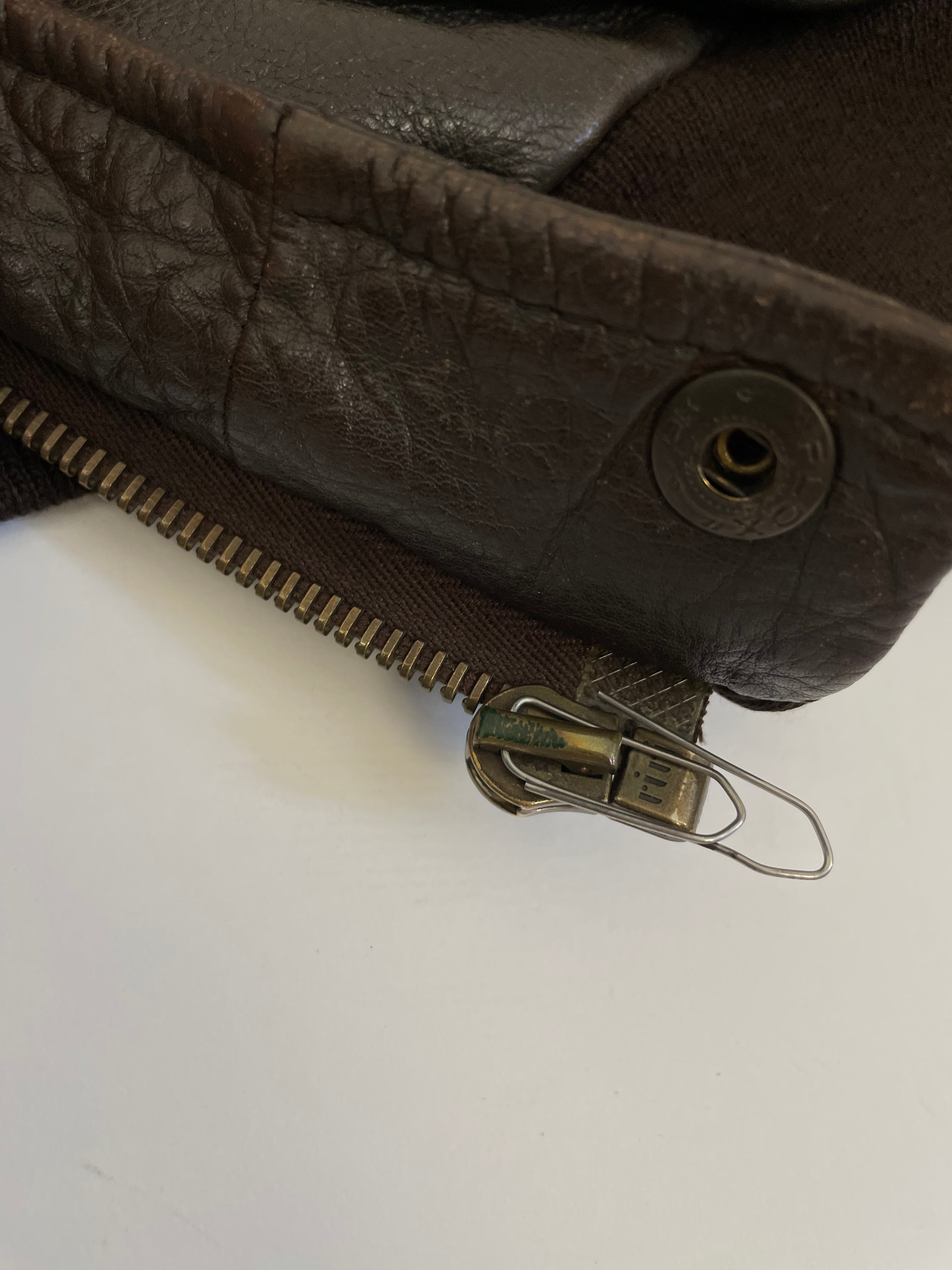 Chevignon Old Fly Leather vintage jacket