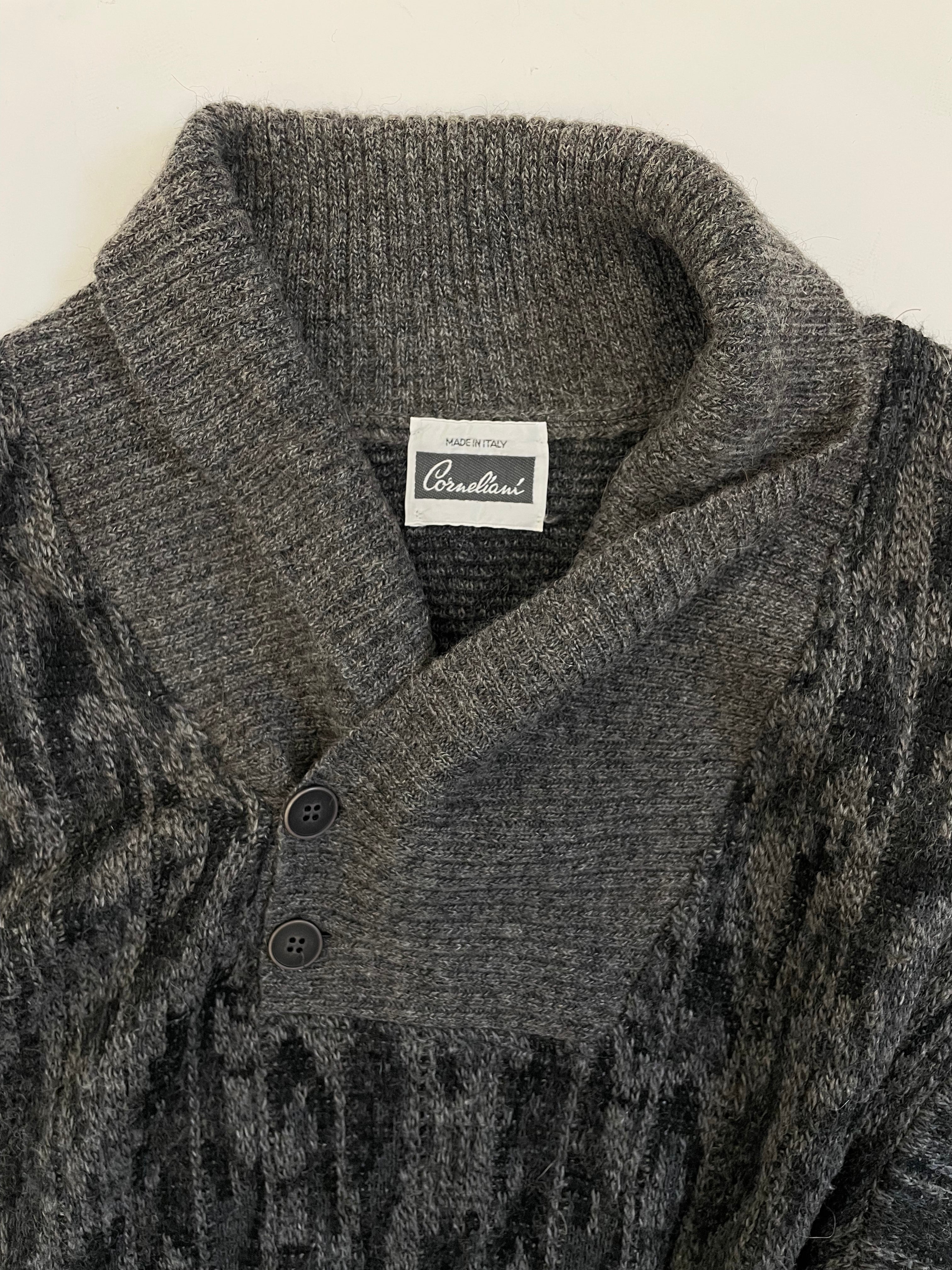 maglione-corneliani-vintage-grigio-e-nero