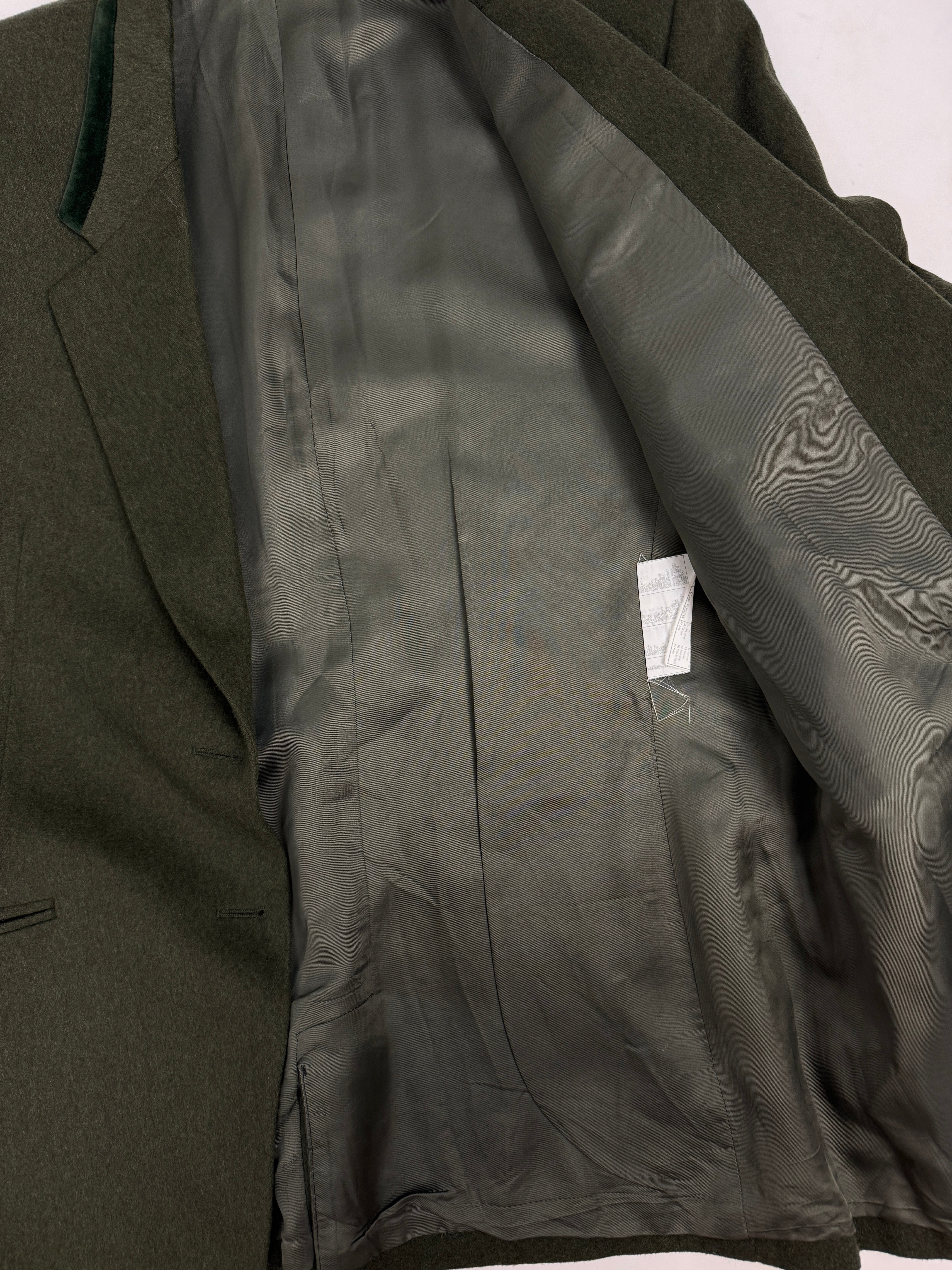 Blazer Vintage Trachten Misto Lana Cashmere - Taglia L