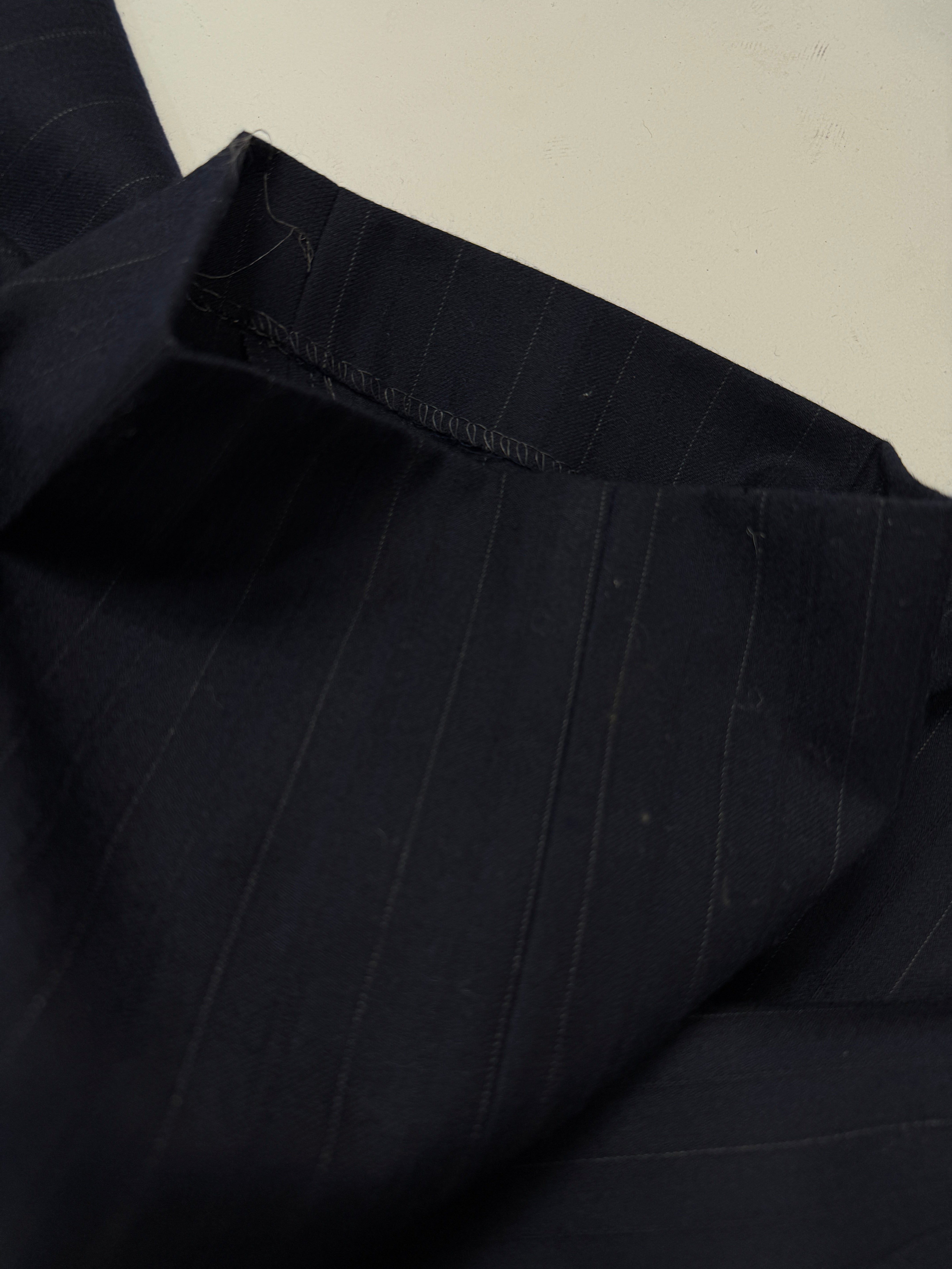 Completo Gessato Navy Vintage – Taglia 50/52