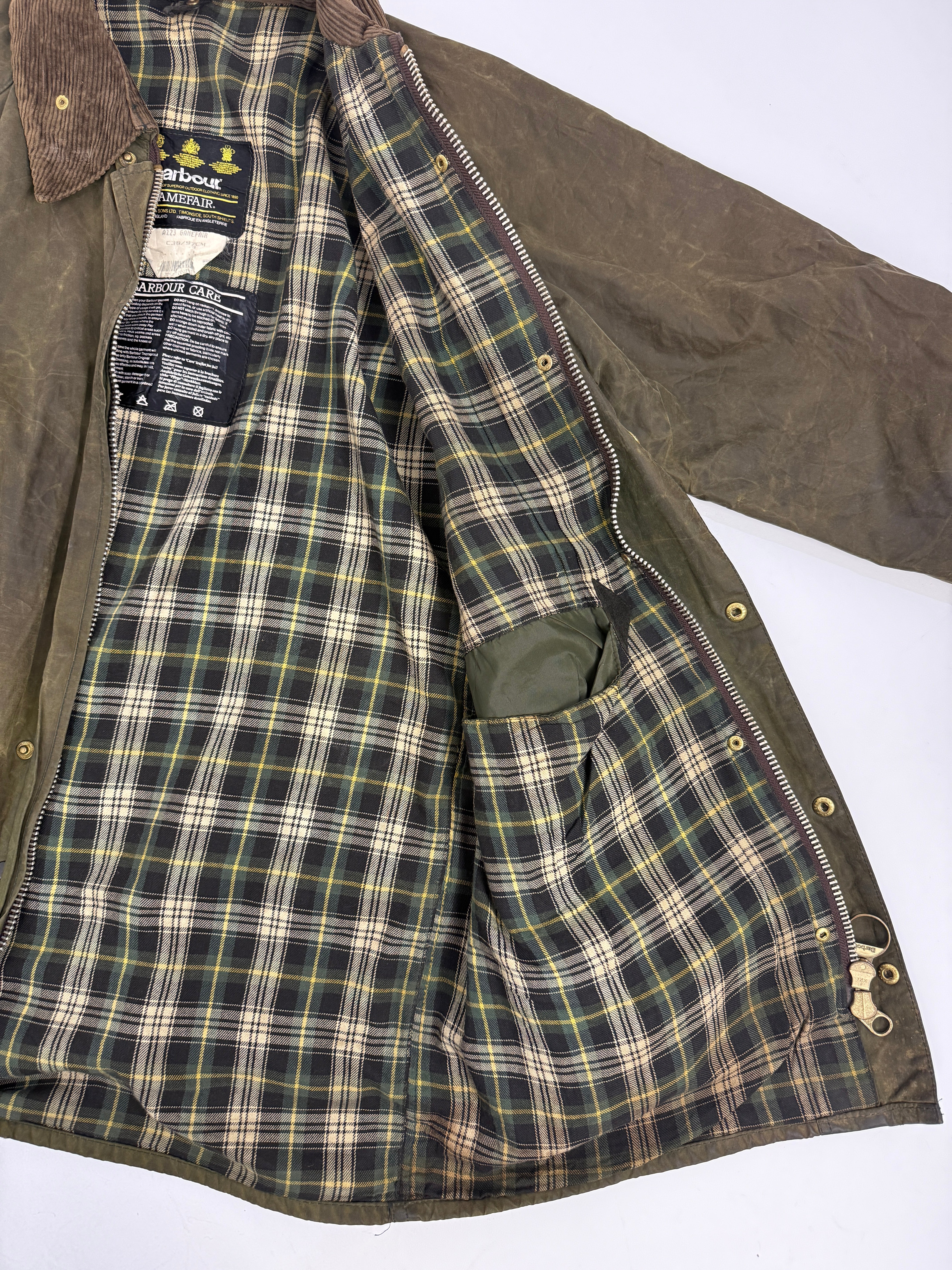 Giacca Barbour Gamefair anni ’90