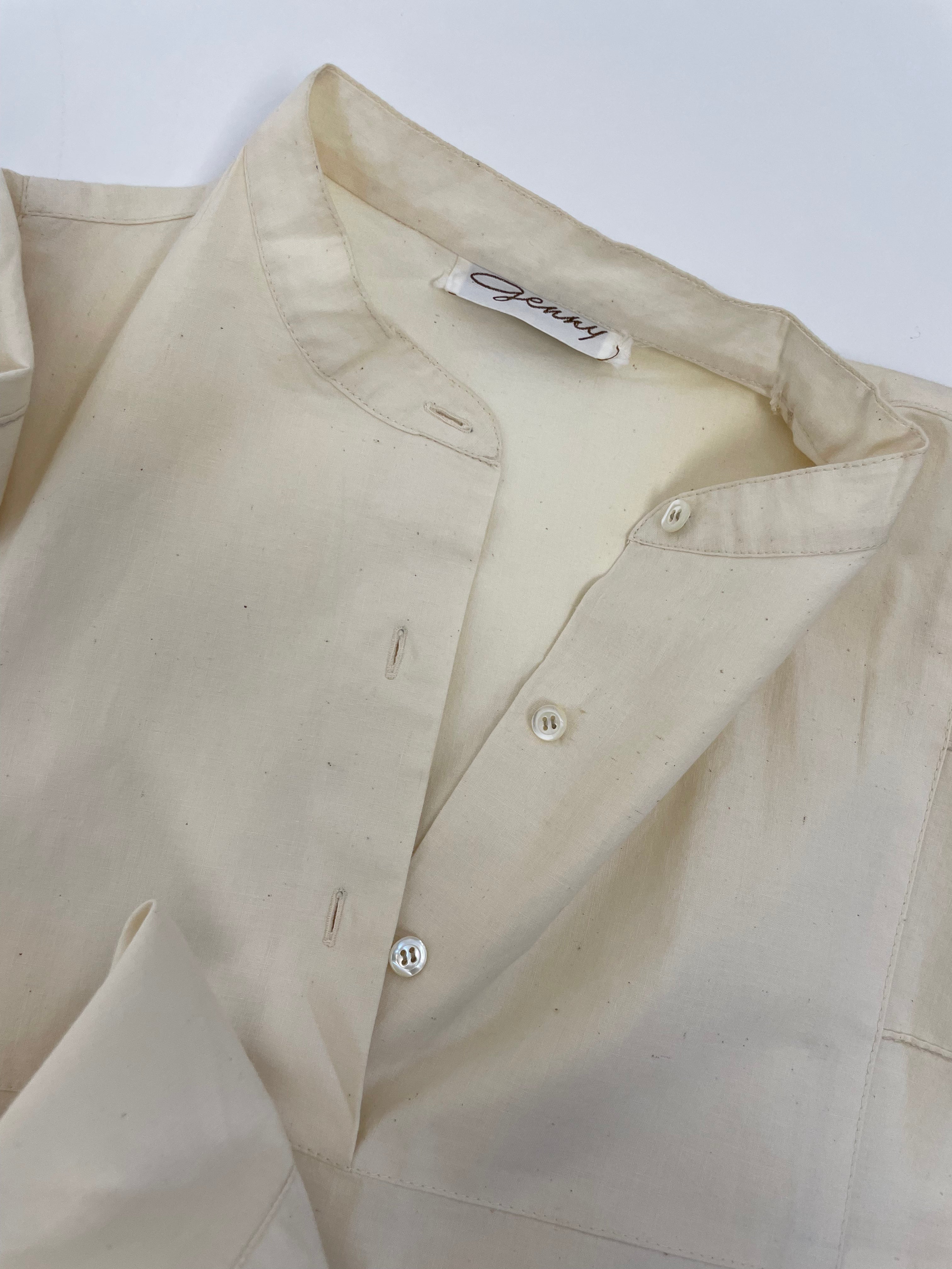 Abito Chemisier Genny in cotone chicchiolato