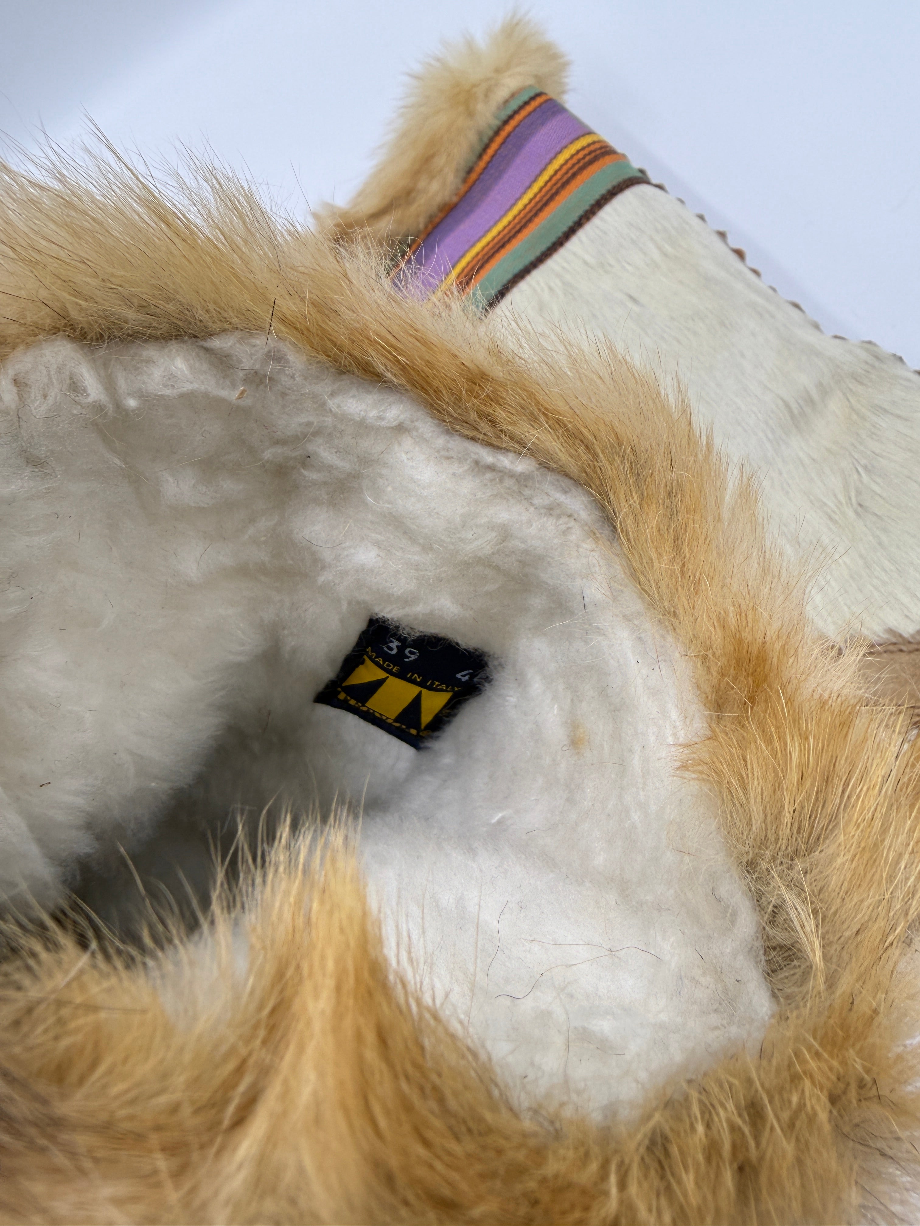 Stivali TECNICA in pelliccia anni '70 - Numero 39