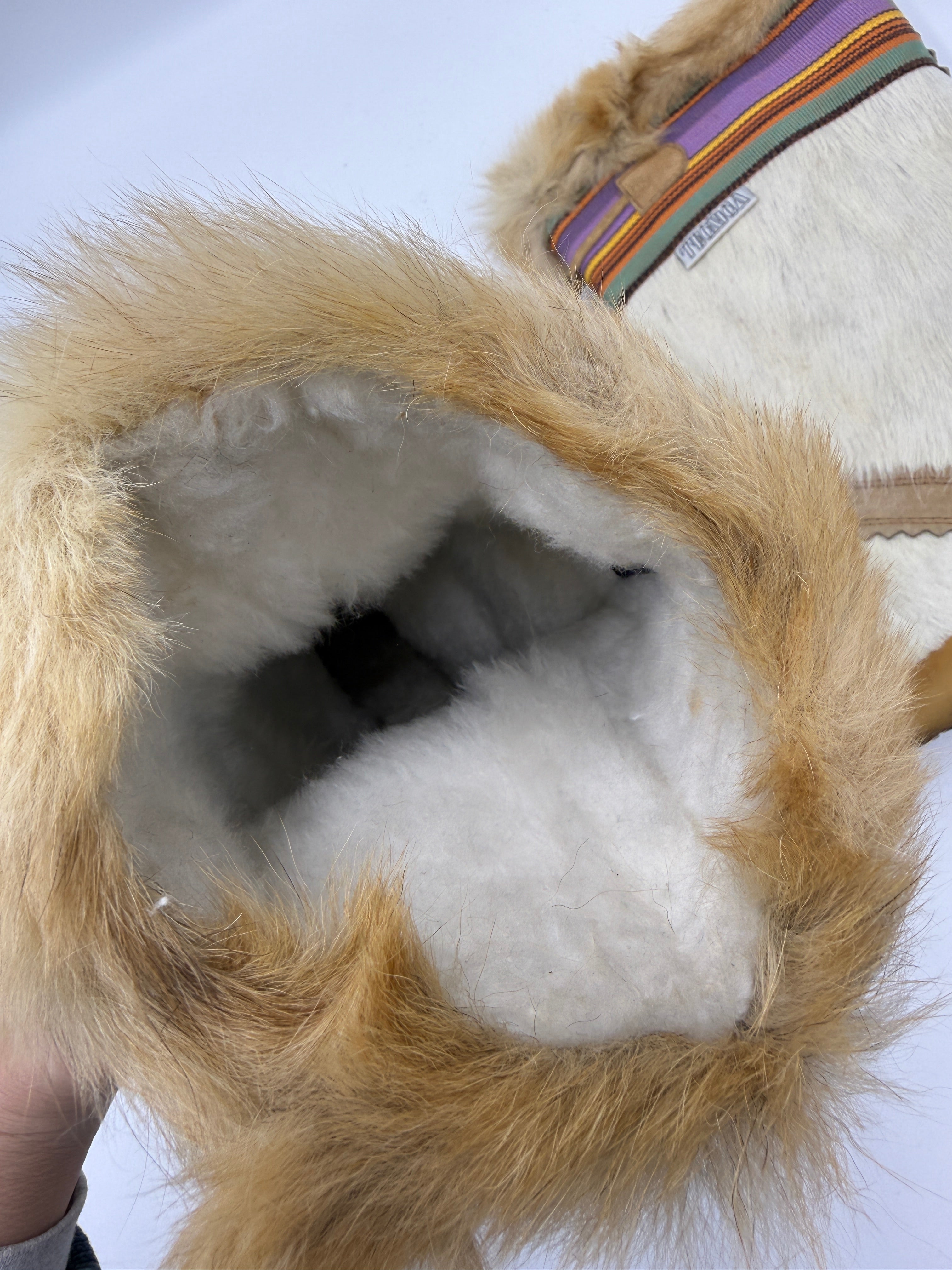 Stivali TECNICA in pelliccia anni '70 - Numero 39