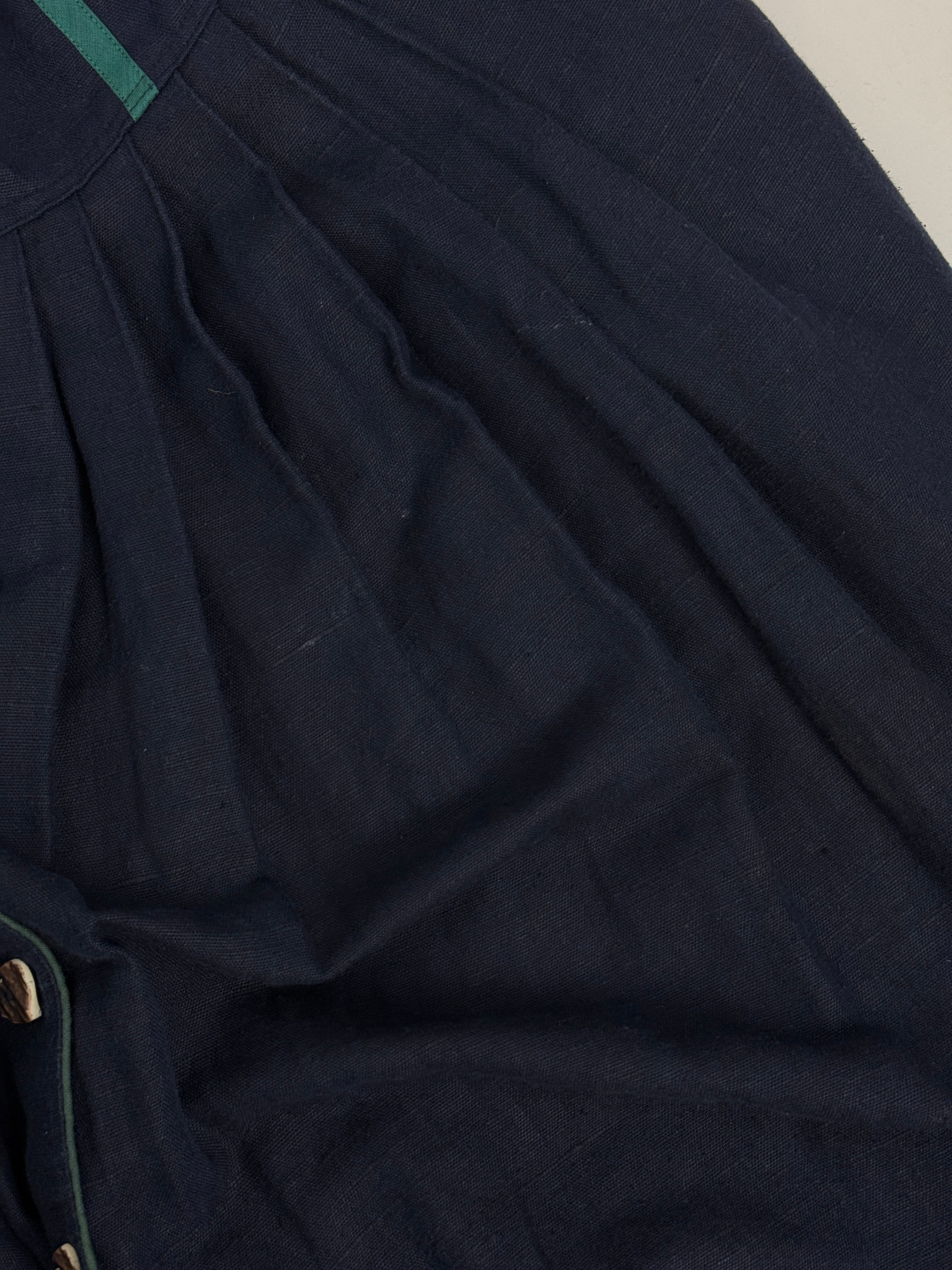 Abito Vintage Berwin & Wolff in Lino Blu