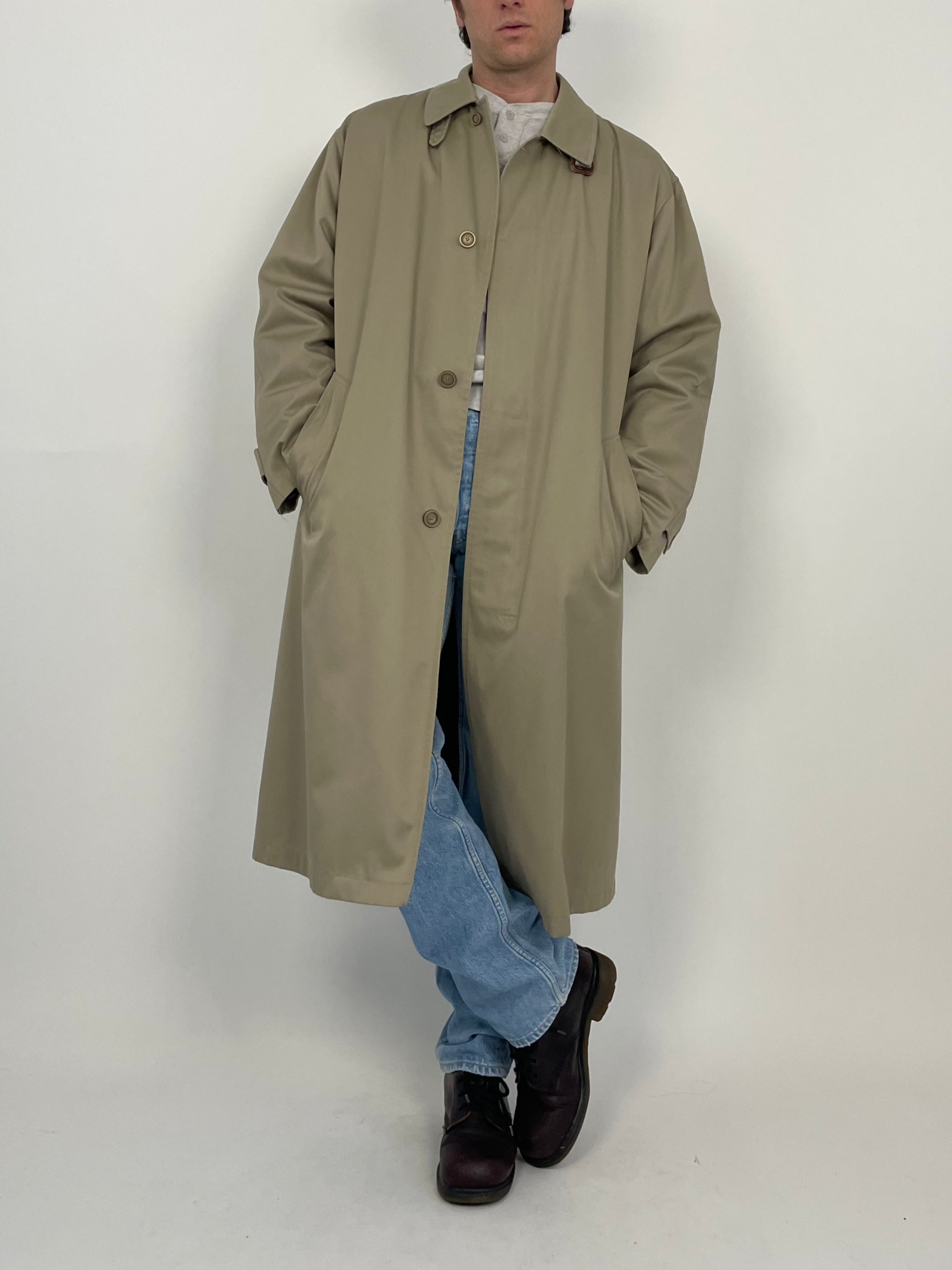 trench-vintage-uomo-colore-beige-sfoderbile