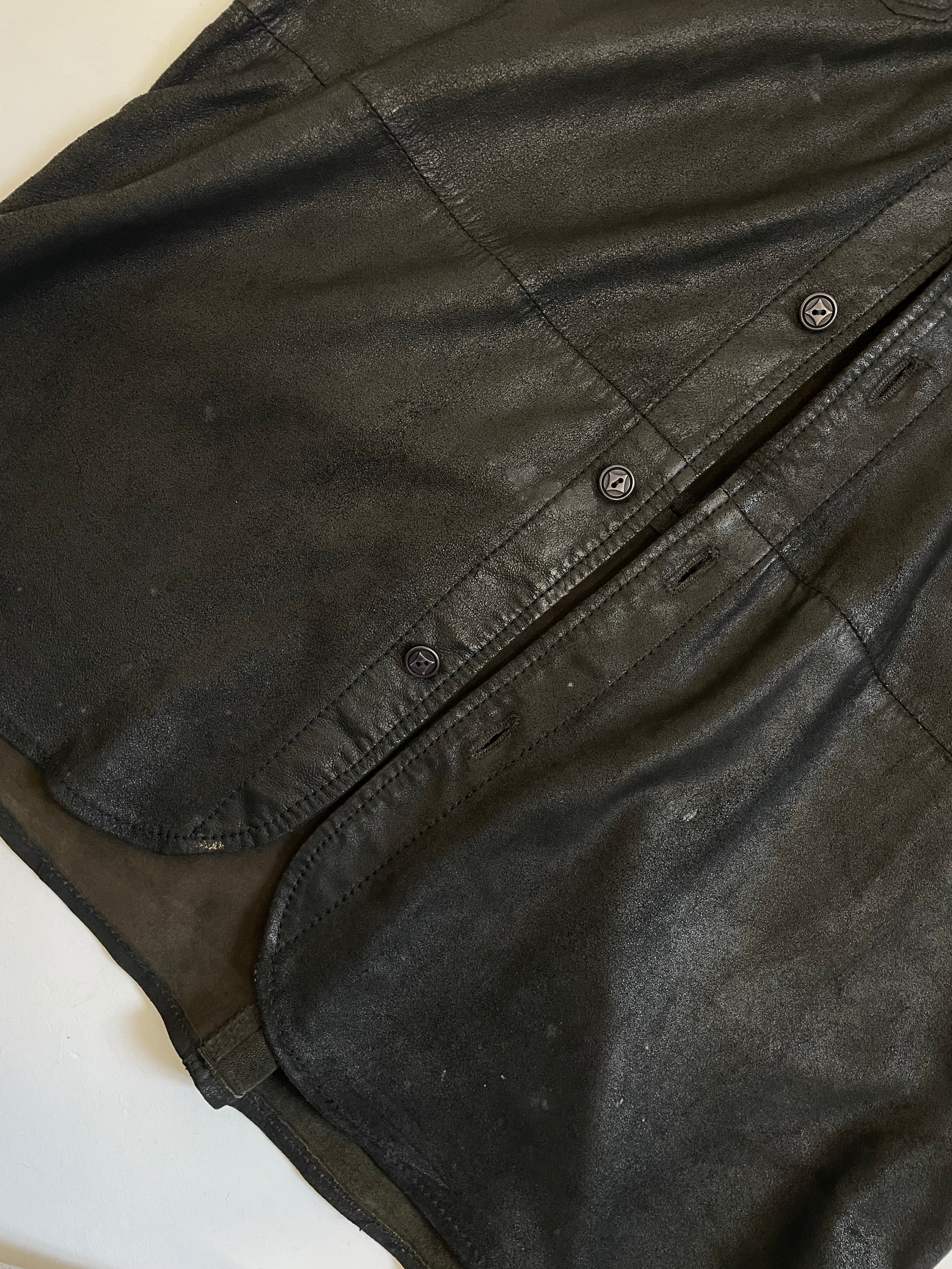 Camicia Diesel in pelle