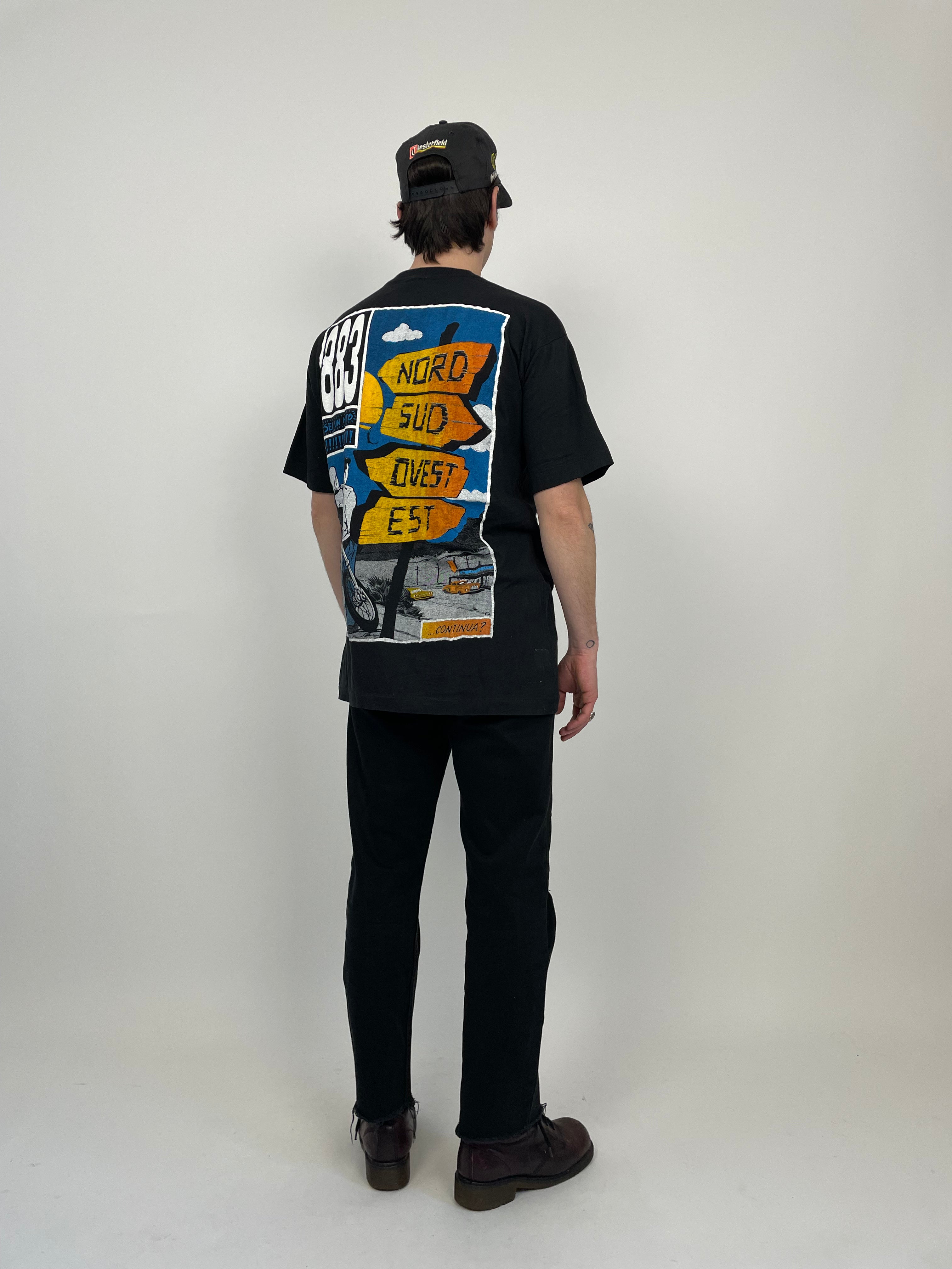 T-shirt 883 anni '90