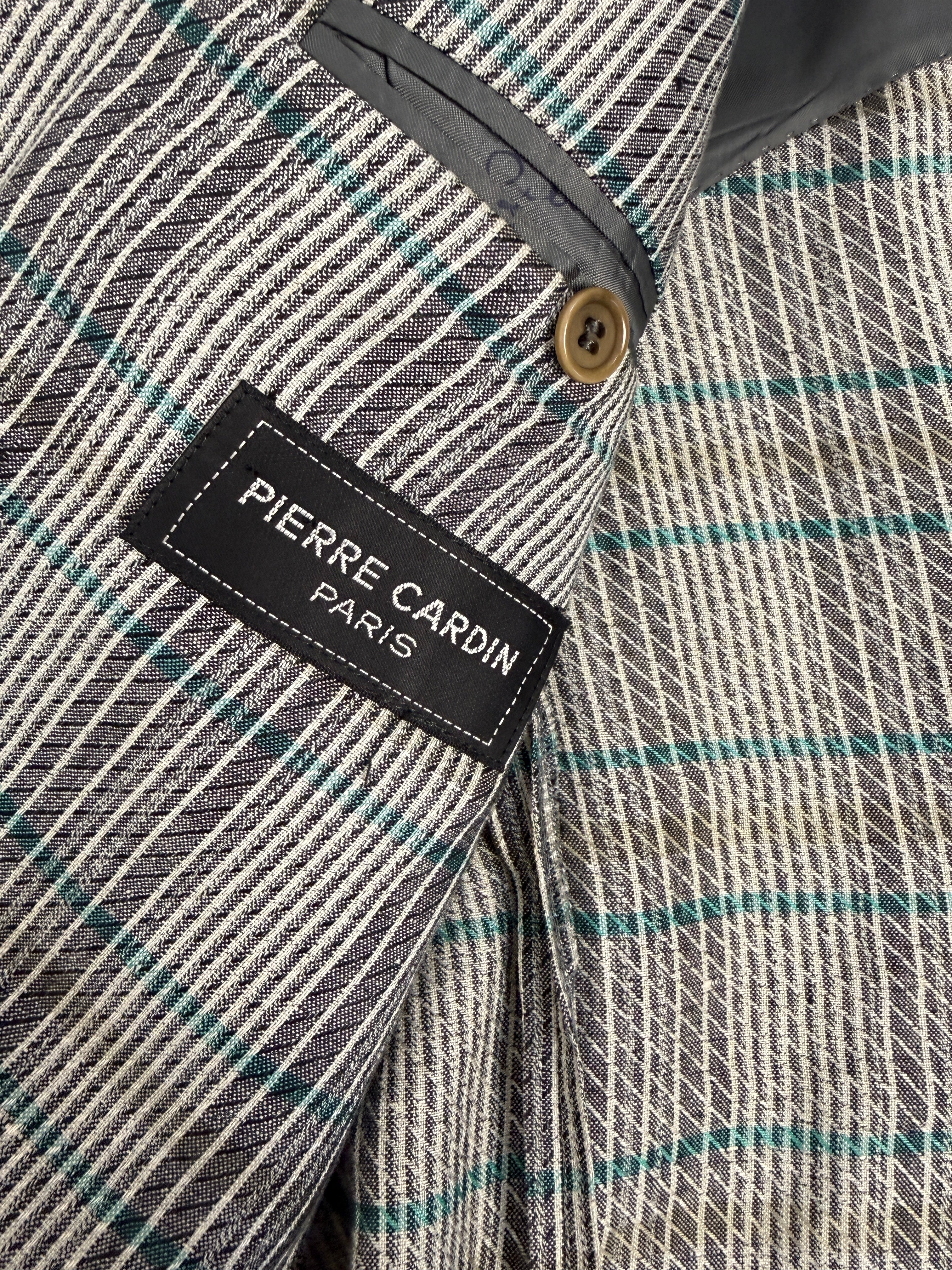 Giacca vintage Pierre Cardin in puro lino