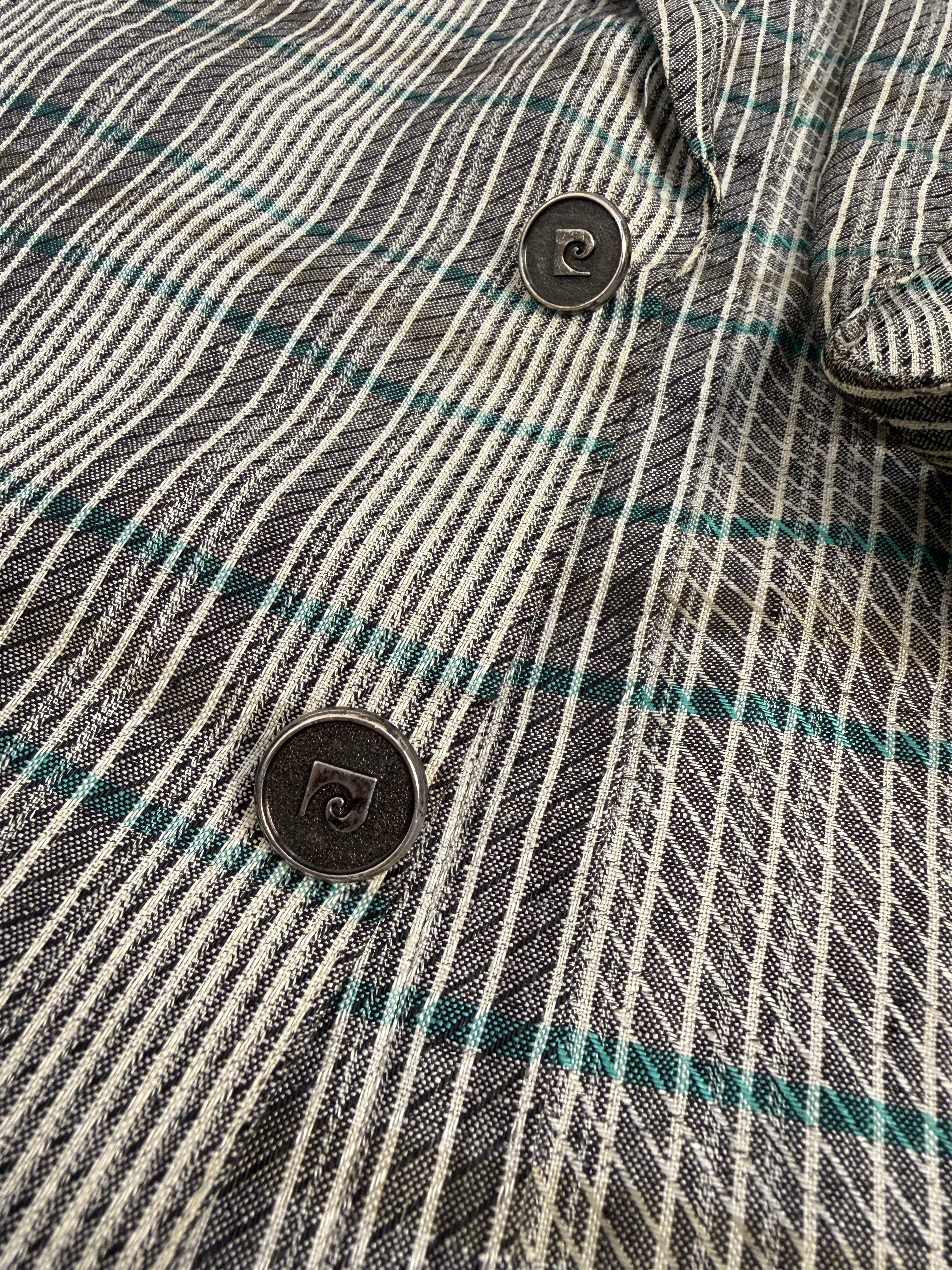 Giacca vintage Pierre Cardin in puro lino