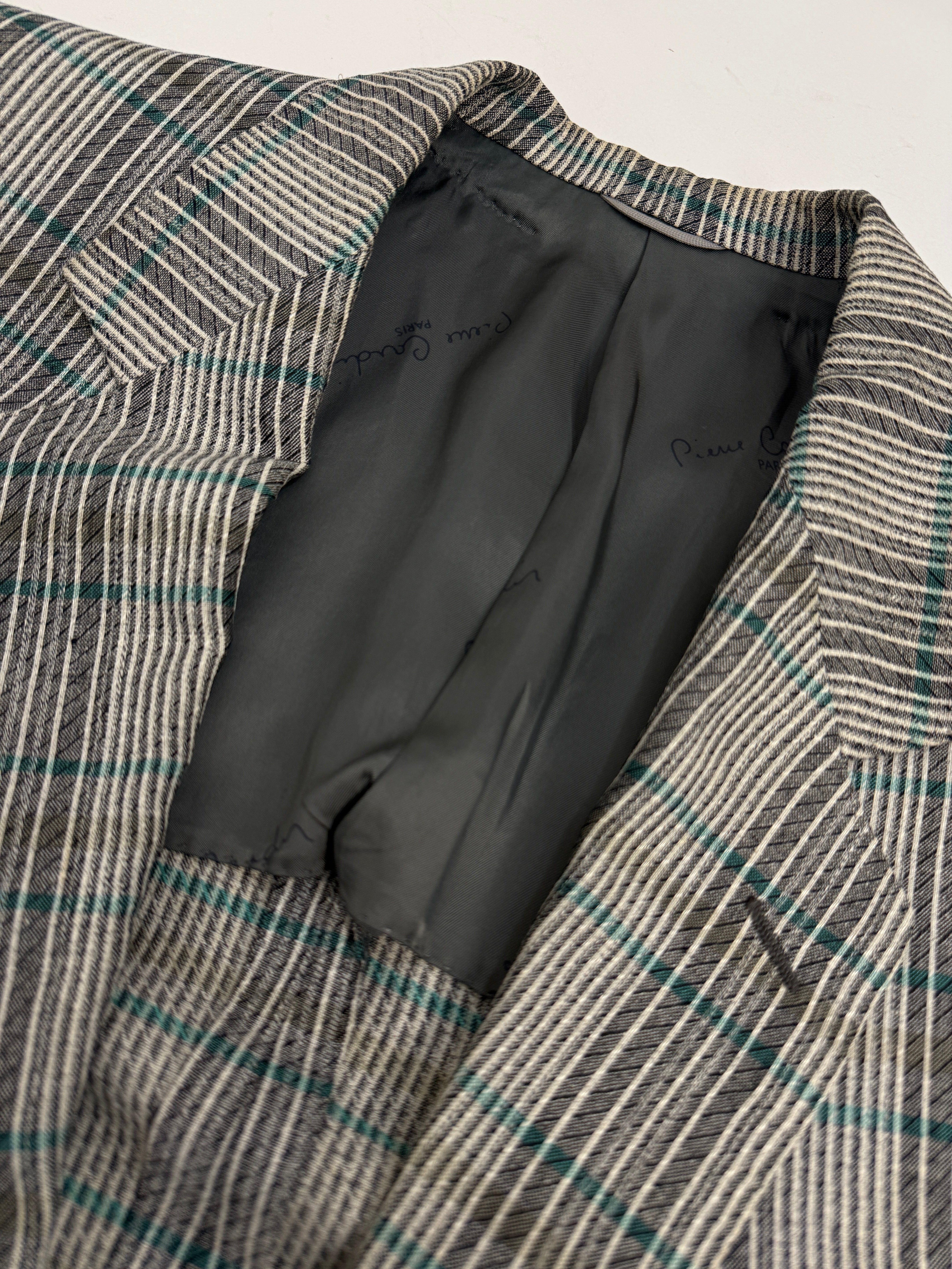 Giacca vintage Pierre Cardin in puro lino