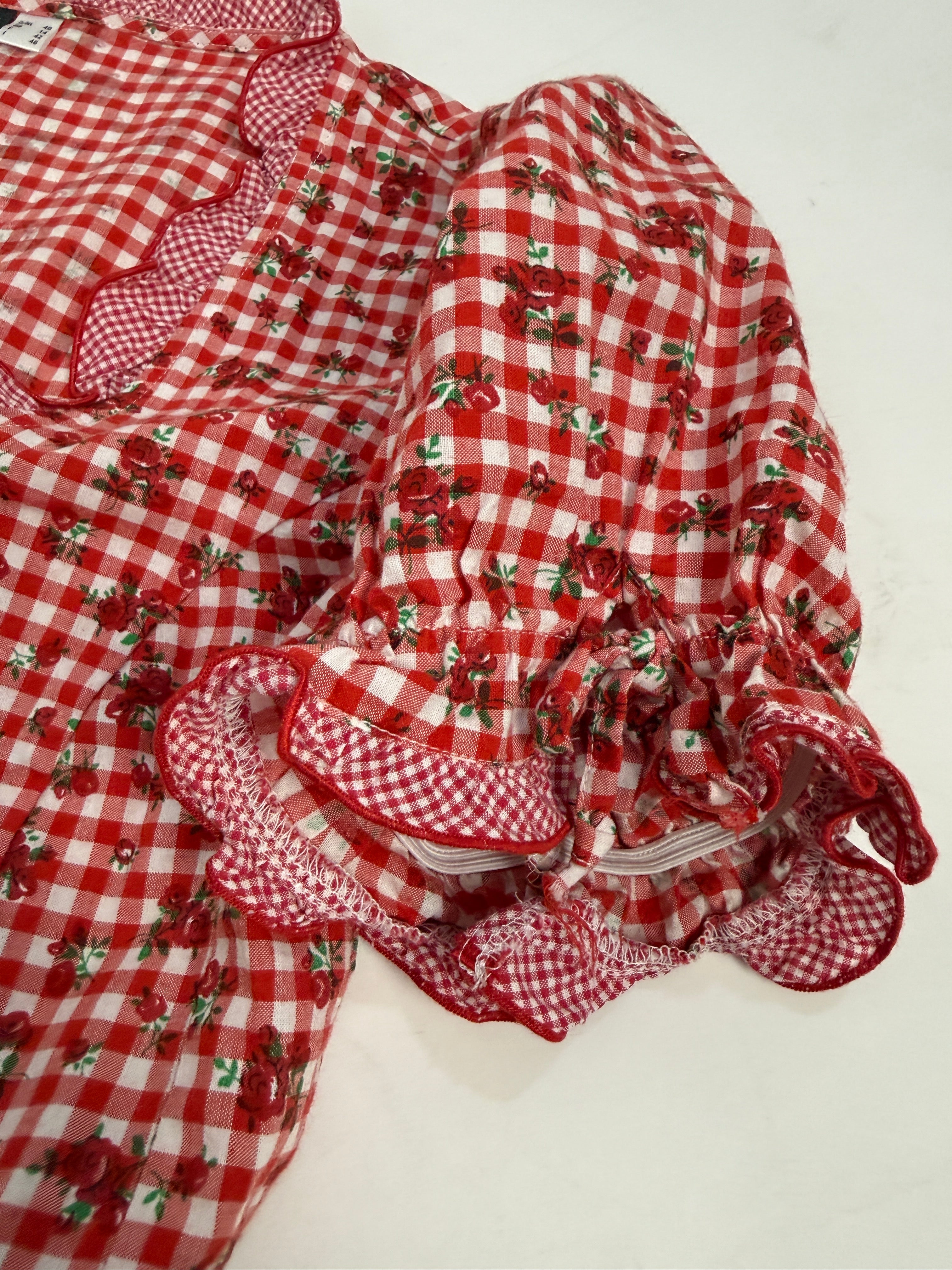 Camicia Trachten vintage a quadri