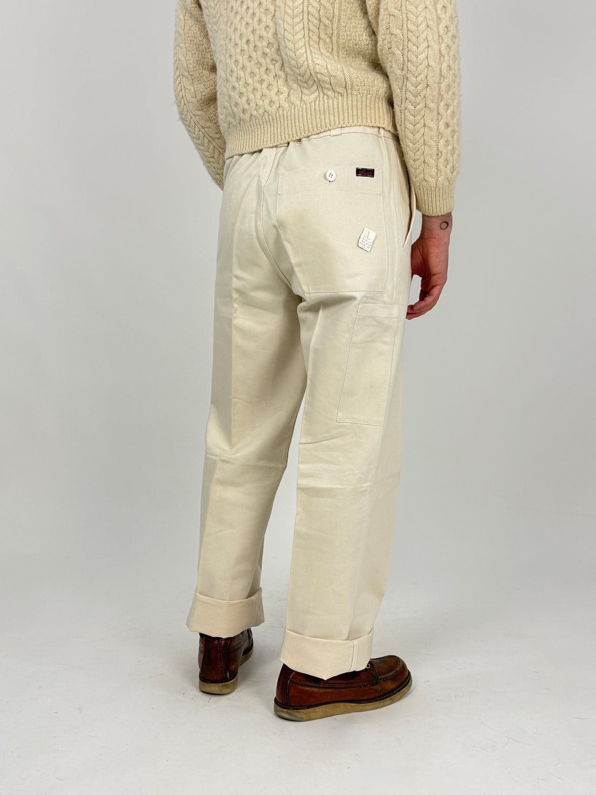 Pantaloni da Lavoro Deadstock Cargo Utility - Taglia 48