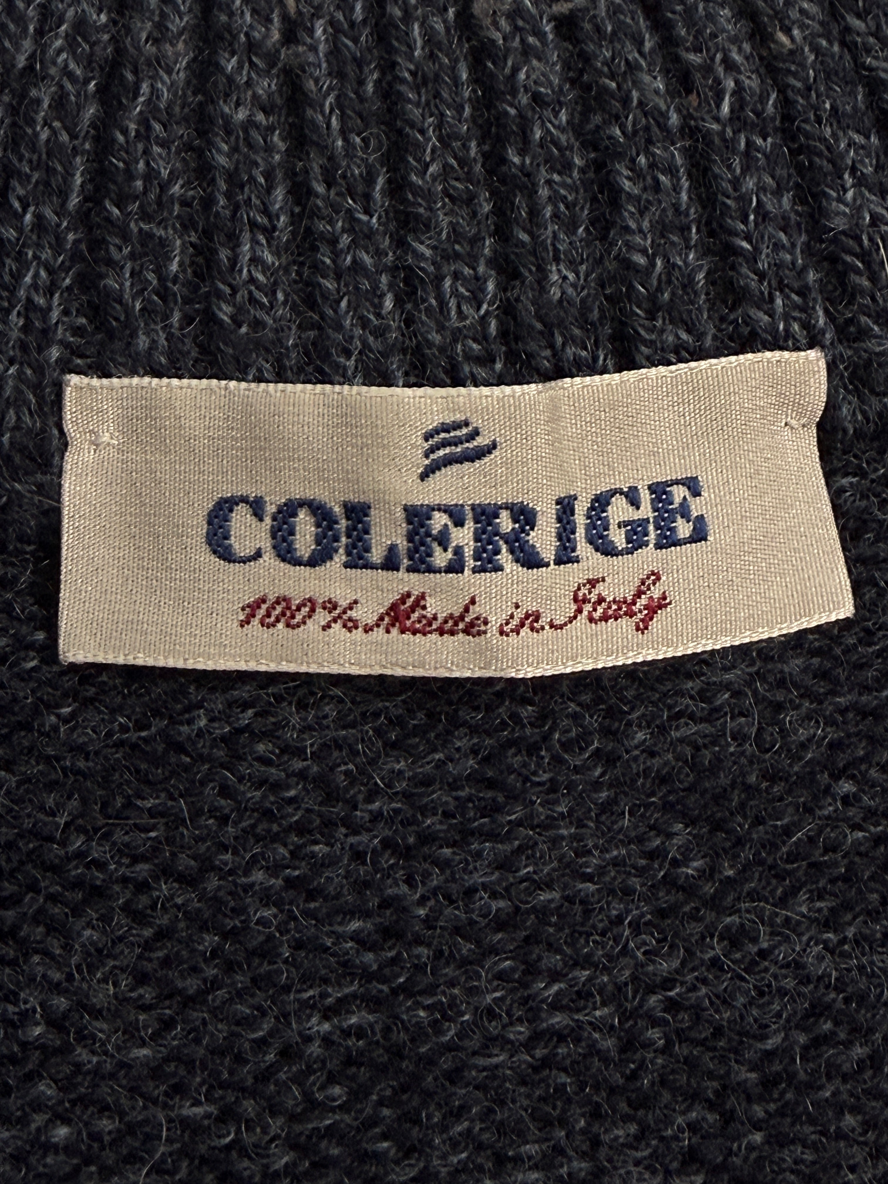 Cardigan in lana a rombi