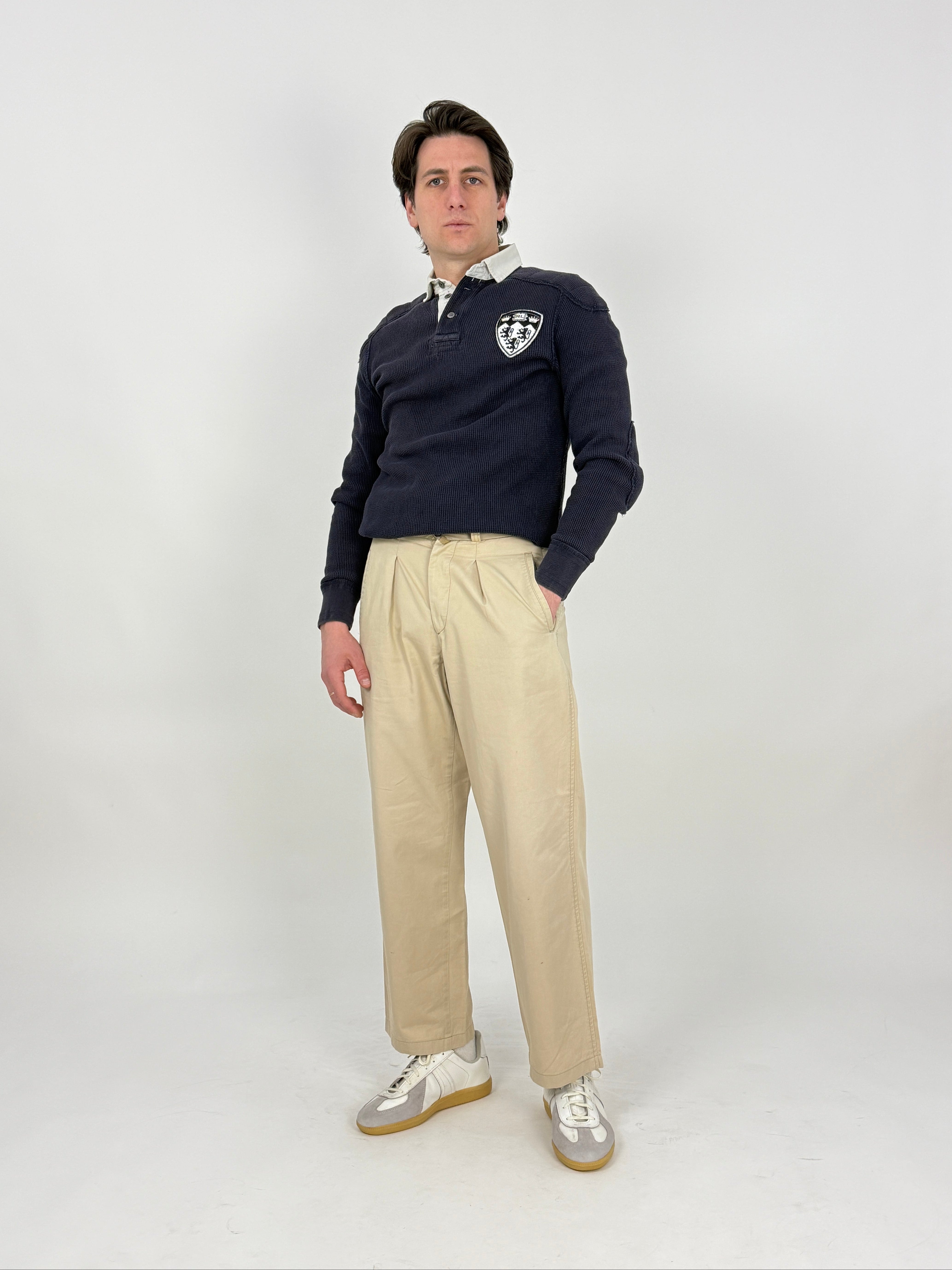 pantaloni chino levi's beige chiaro taglia 46 uomo