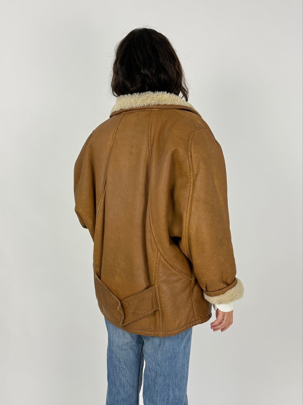 Montone shearling anni '80