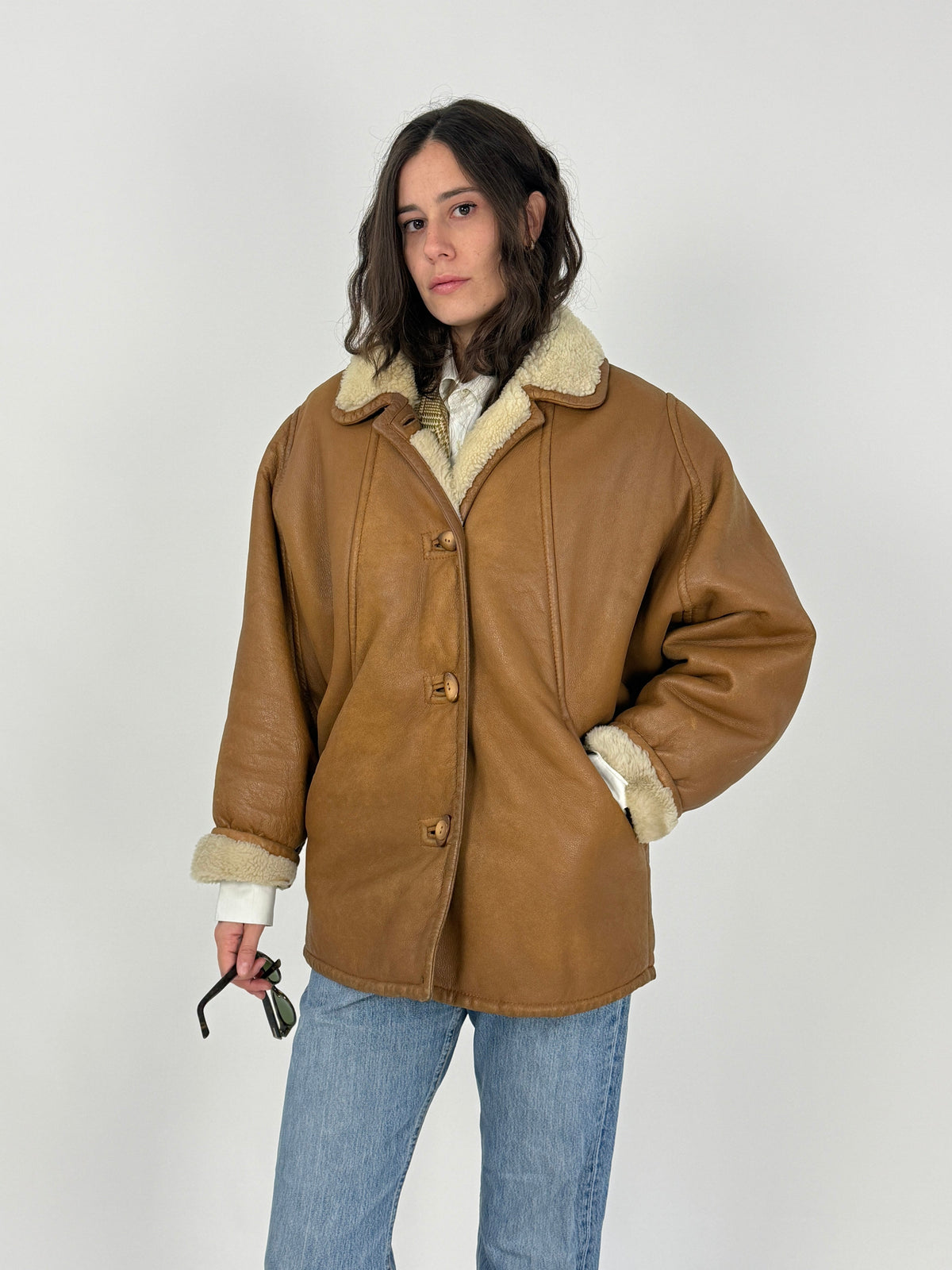 Montone shearling anni '80