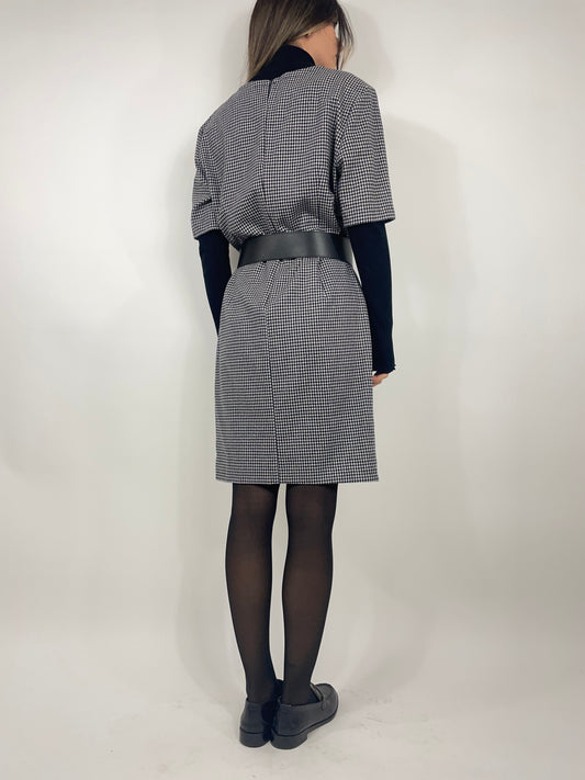 Abito Vintage lana pied de poule