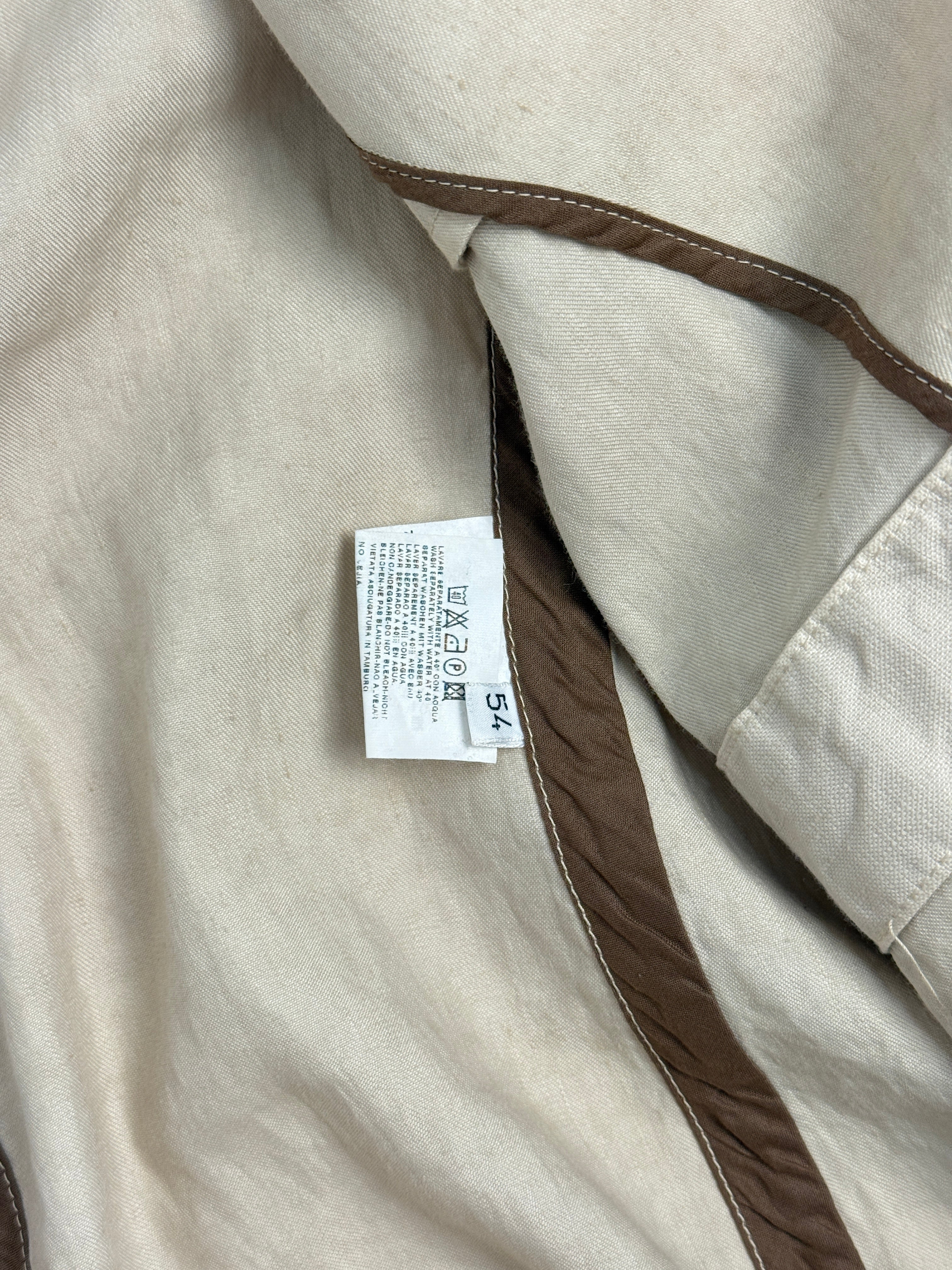 Giacca C.P. Company Misto Lino Beige Destrutturata - Taglia 50/52