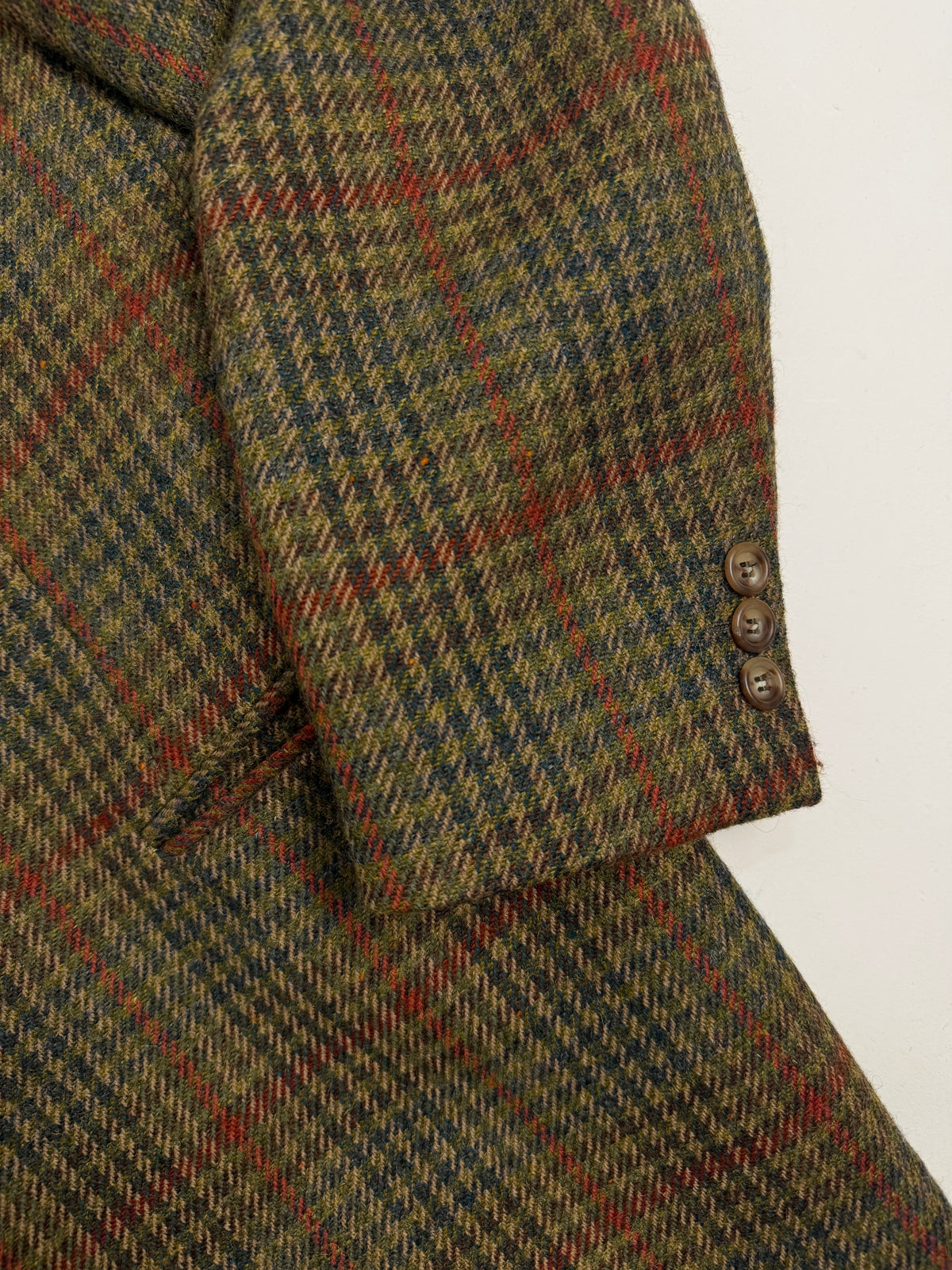 Giacca vintage Henry Cotton’s indossata, vista frontale