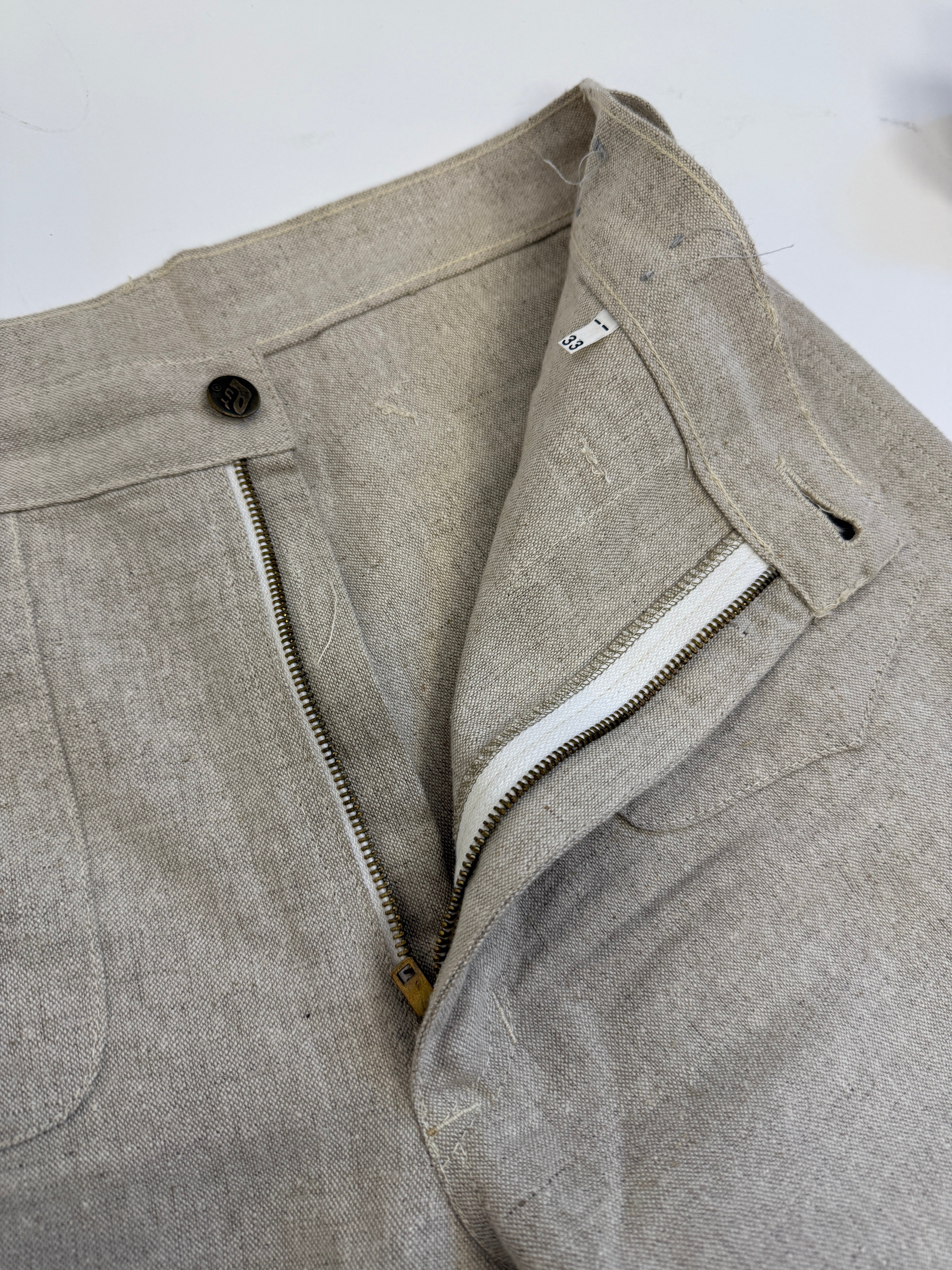 Pantaloni a zampa anni '70 Deadstock