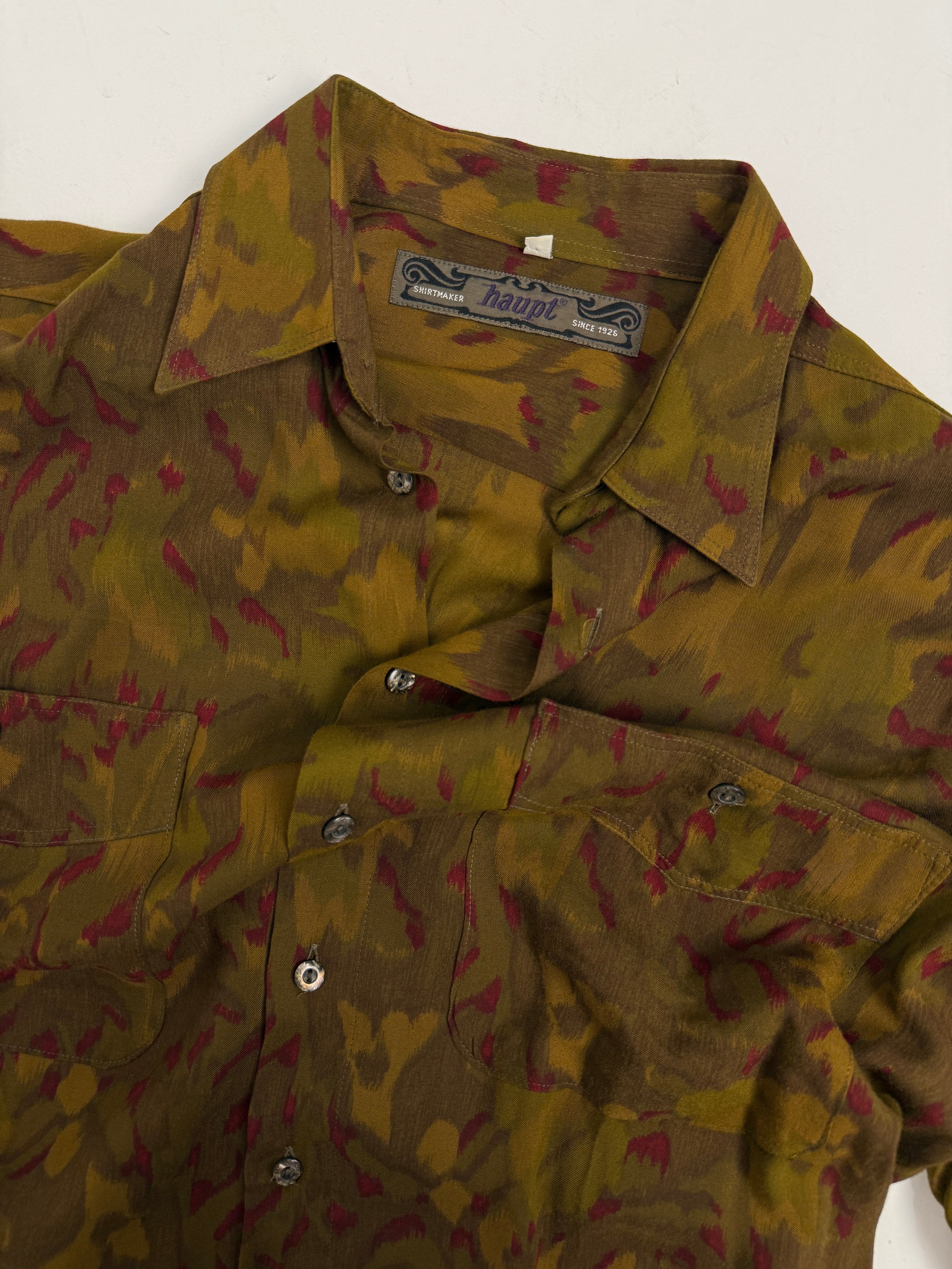 Camicia Vintage Fantasia Botanica - Taglia M