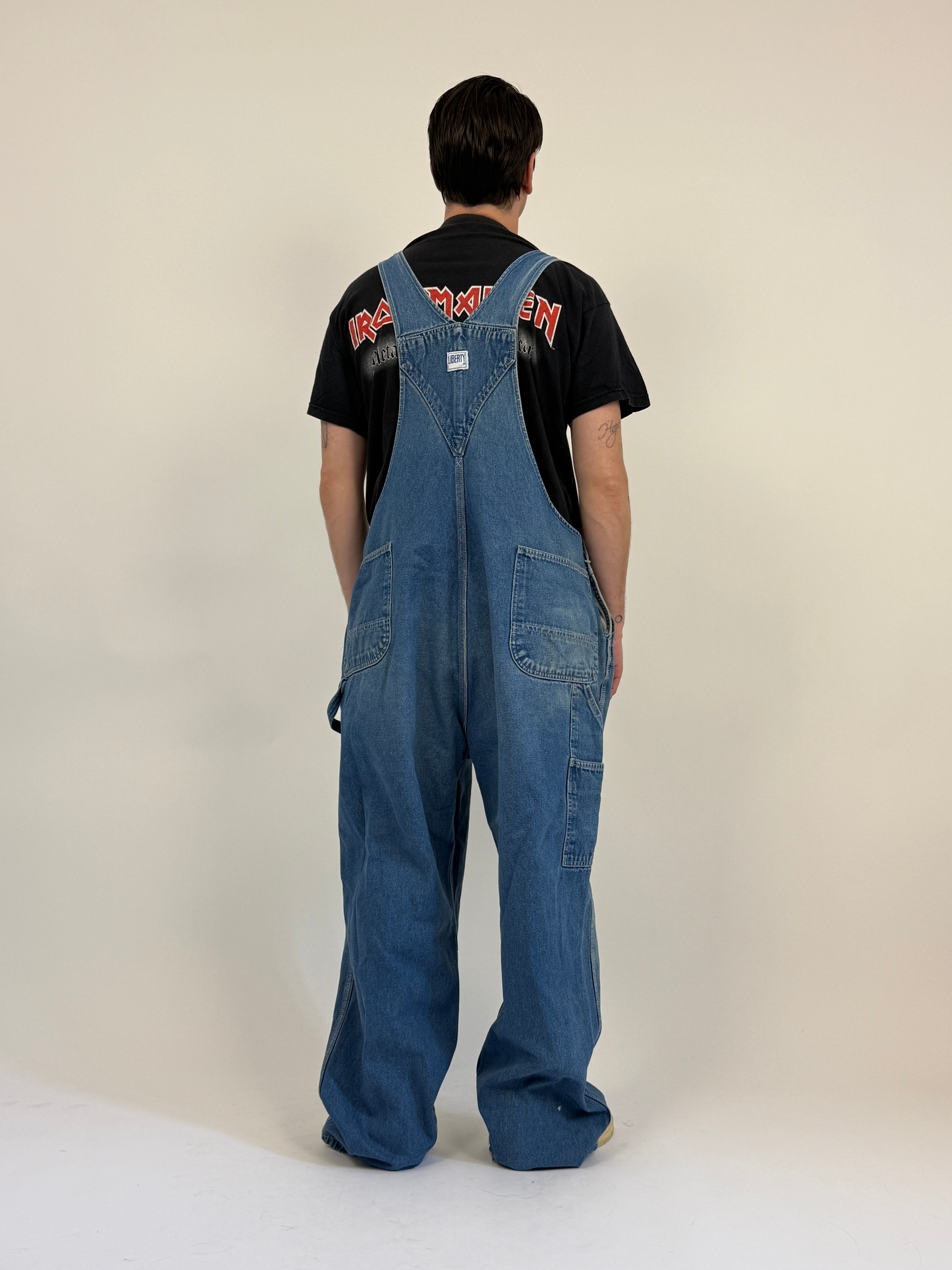 Salopette Liberty vintage in Denim