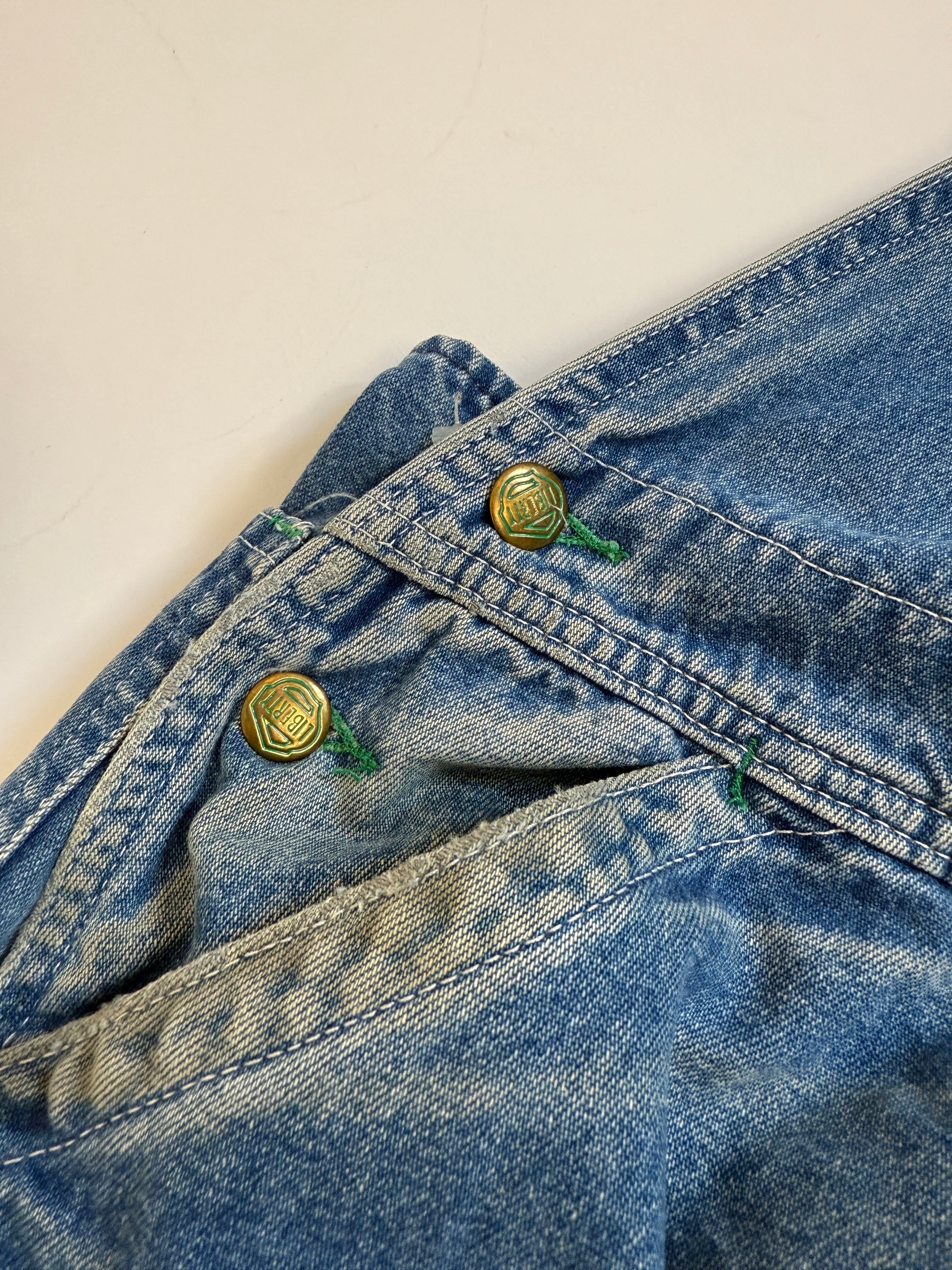 Salopette Liberty vintage in Denim