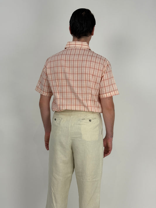 Camicia a quadretti anni '70