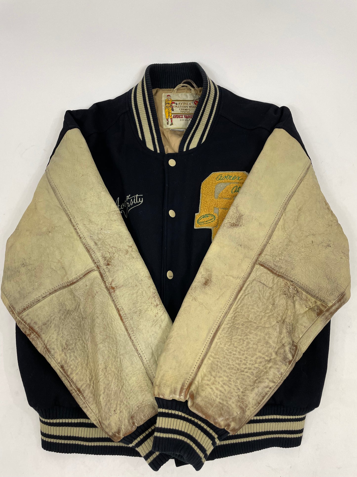 Avirex Varsity Collegiate Wear Champs 1951-1953”