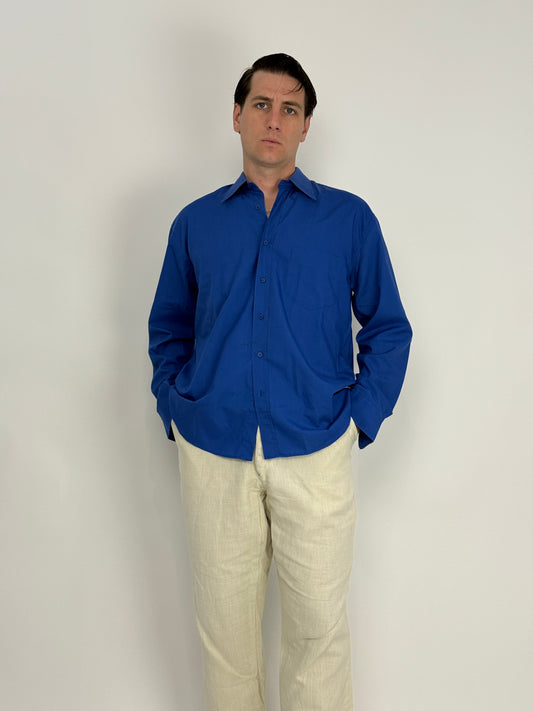 Camicia anni '80 in cotone