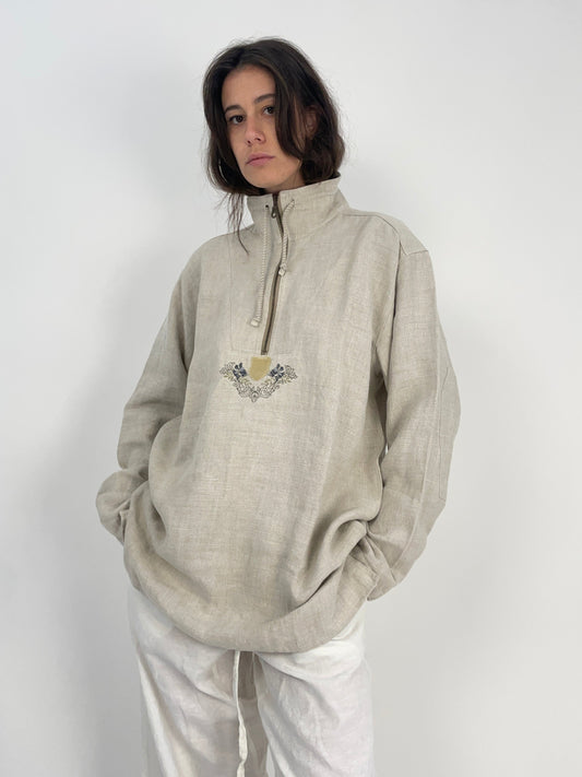 Casacca austriaca vintage in lino